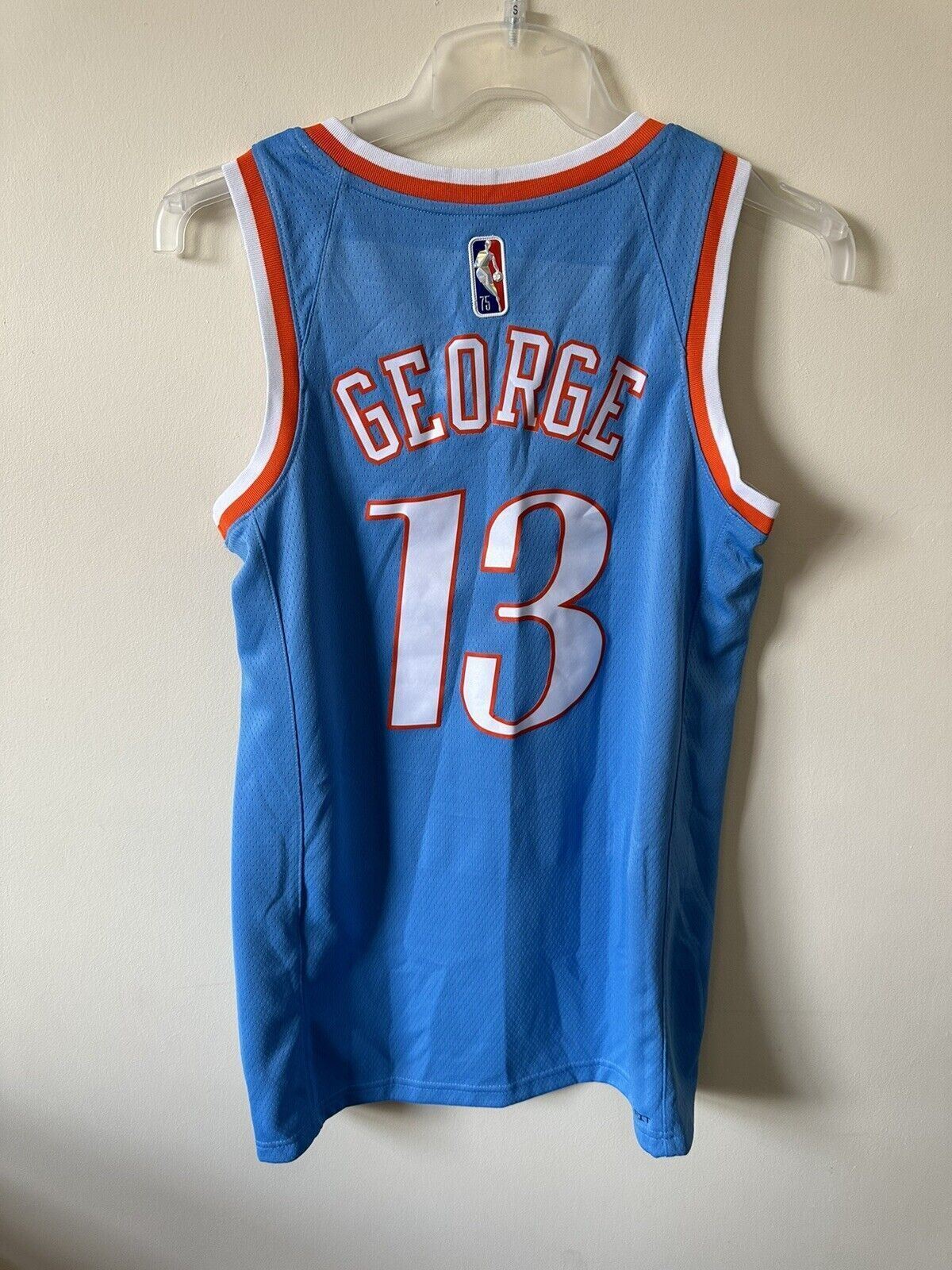 Nike NBA LA Clippers City Edition 75th Anniversary Jersey GEORGE 13 Mens Small