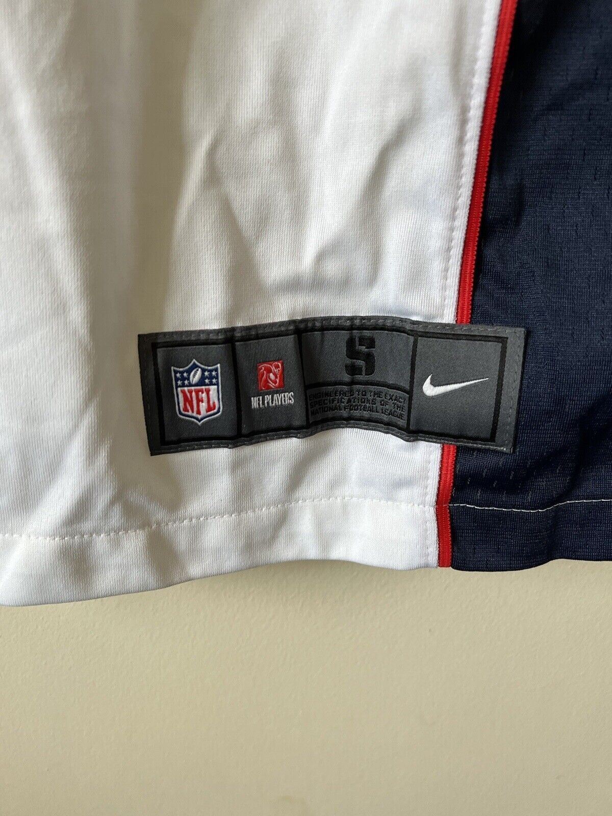 Nike NFL New England Patriots Jersey THUGLIFE Mens Size Small