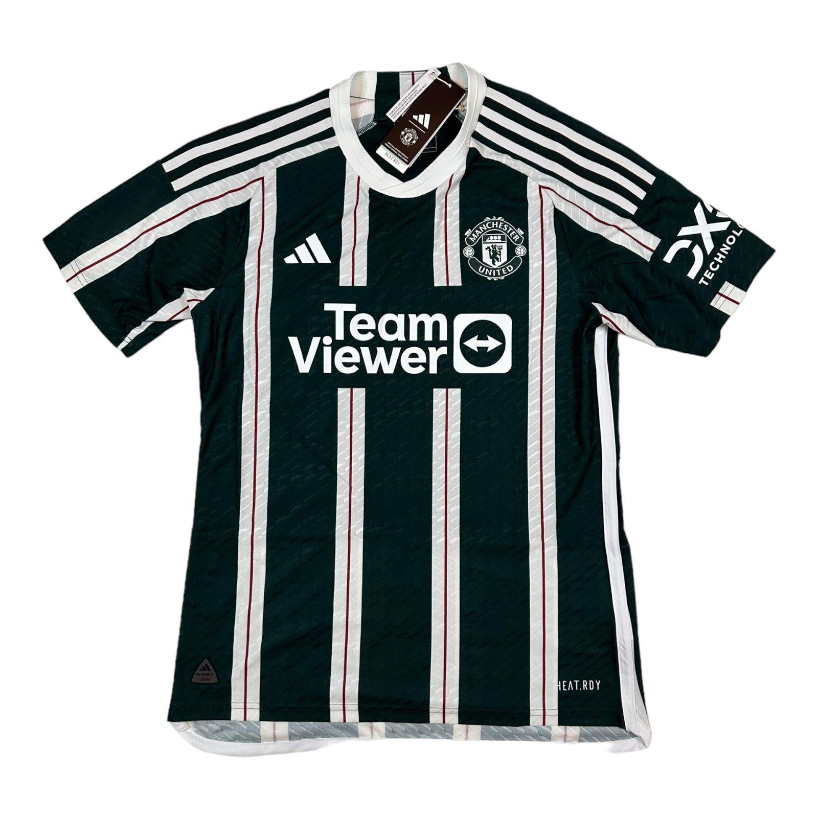 Adidas Manchester United Away Shirt 2023/24 Authentic Pro UCL HOJLUND Large
