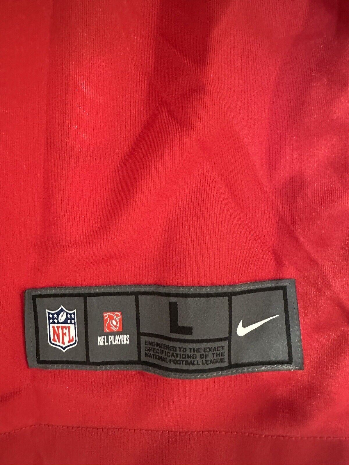 Nike NFL Tampa Bay Buccaneers Game Jersey - EVANS  - Mens Large