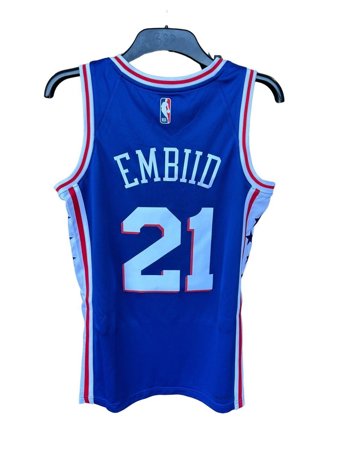 Nike NBA Philadelphia 76ers Icon Edition Jersey EMBIID 21 Men’s Small