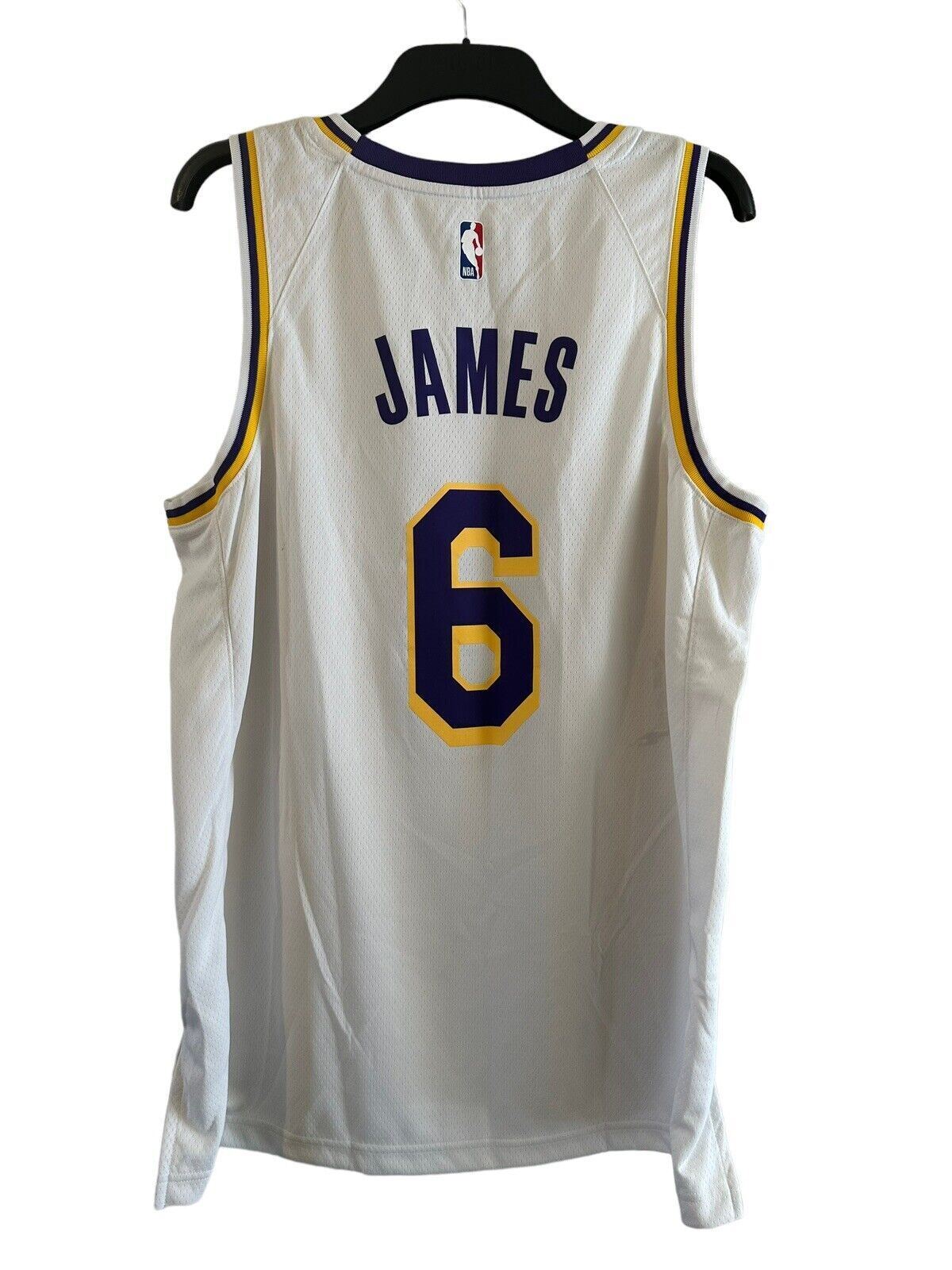 Nike NBA LA Lakers Association Edition Jersey JAMES 6 Men’s XL *DF*