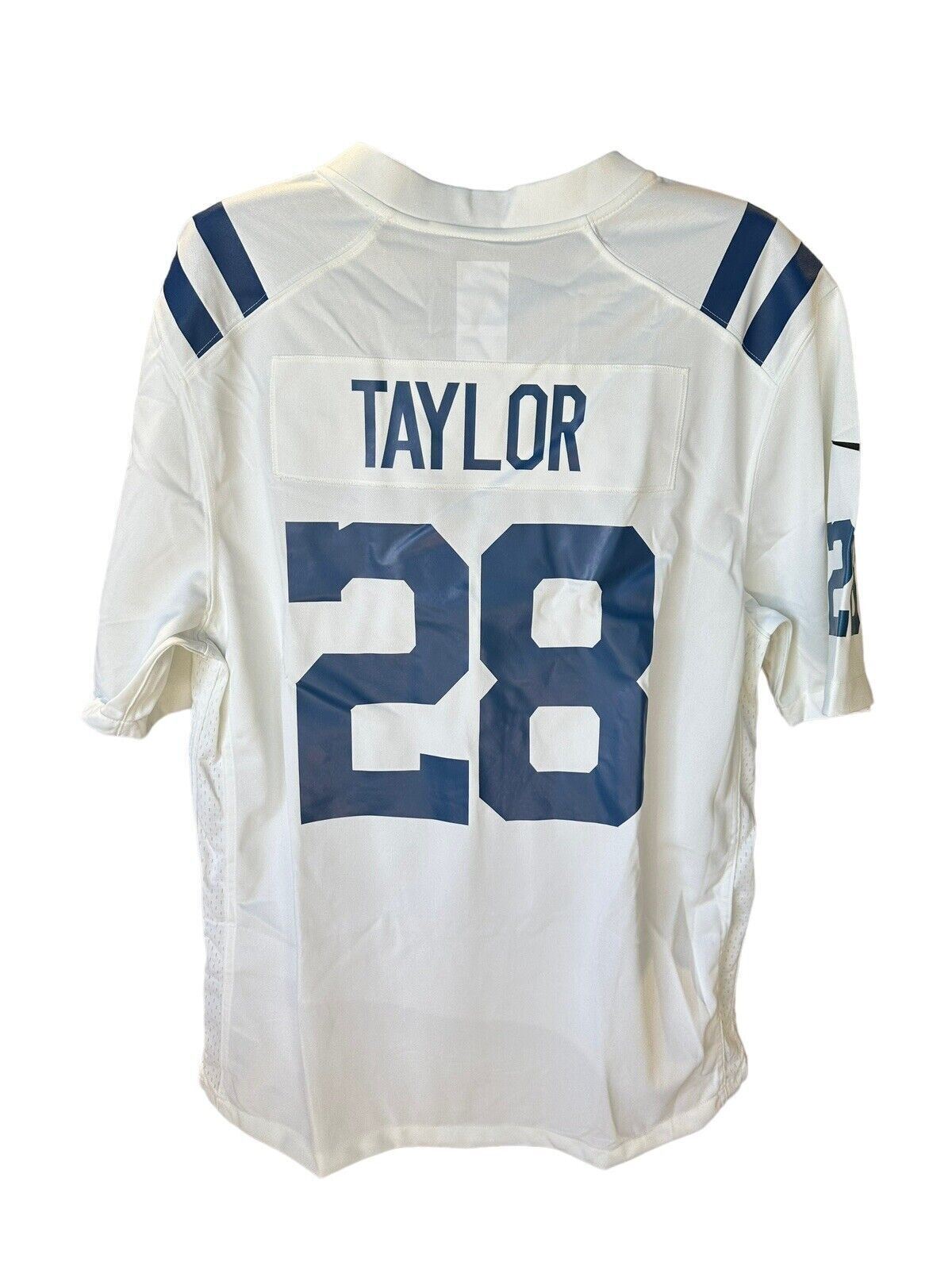 Nike NFL Indianapolis Colts Jersey TAYLOR 28 Mens Large