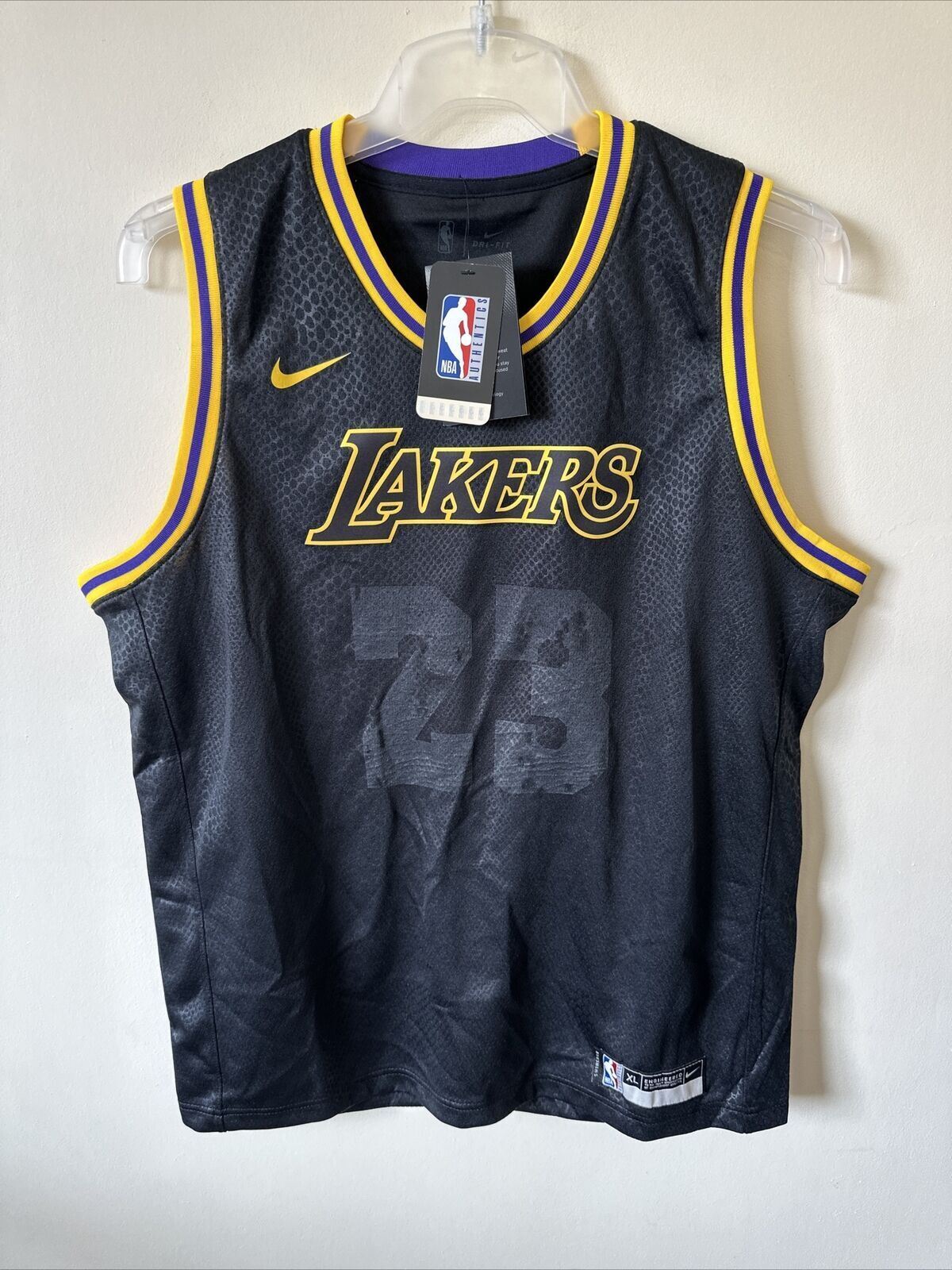 Nike NBA LA Lakers Swingman Jersey Basketball Youth 13-15 Years *DF
