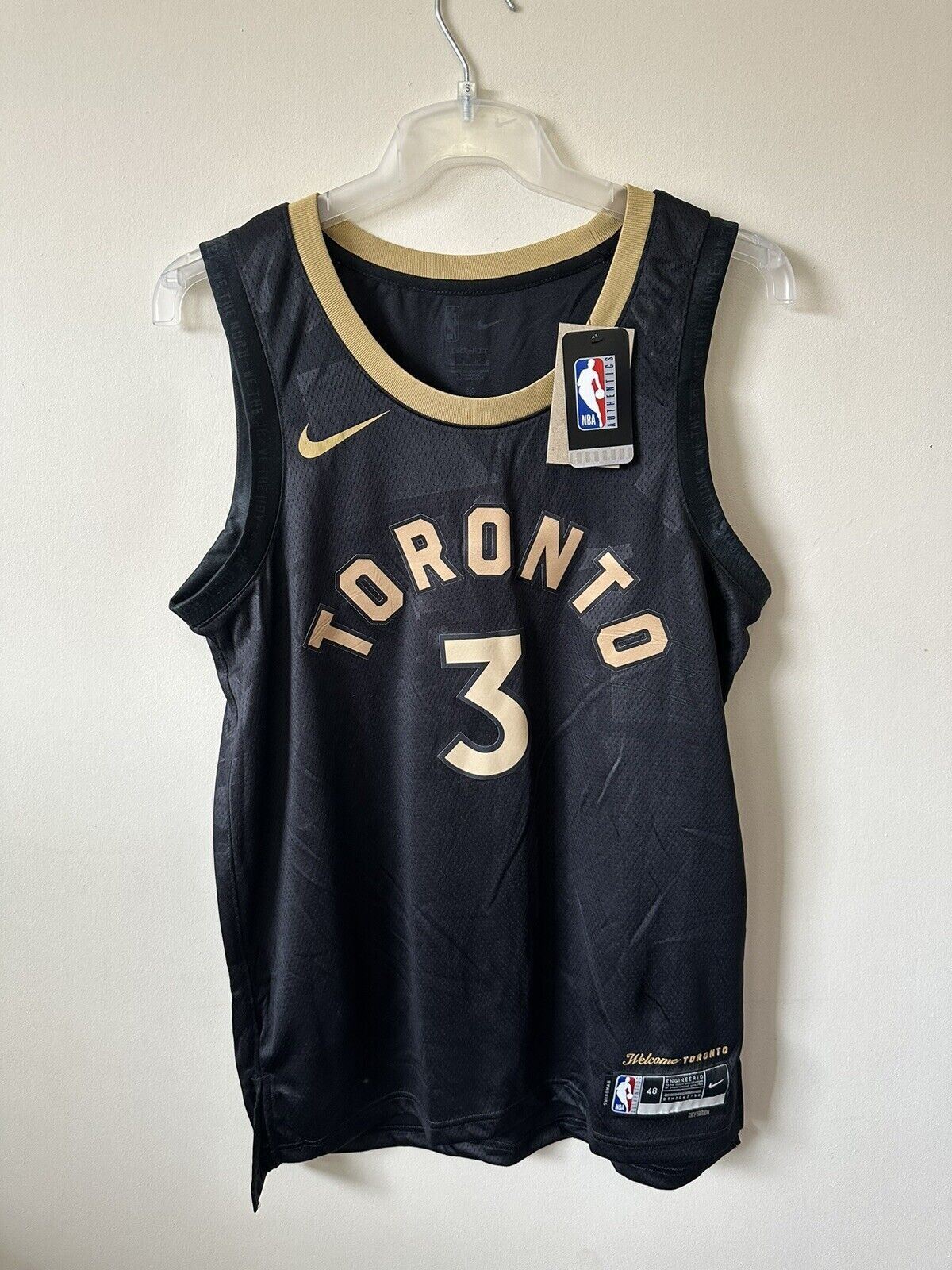 Nike NBA Toronto Raptors City Edition Jersey ANUNBOY 3 Basketball Mens Large