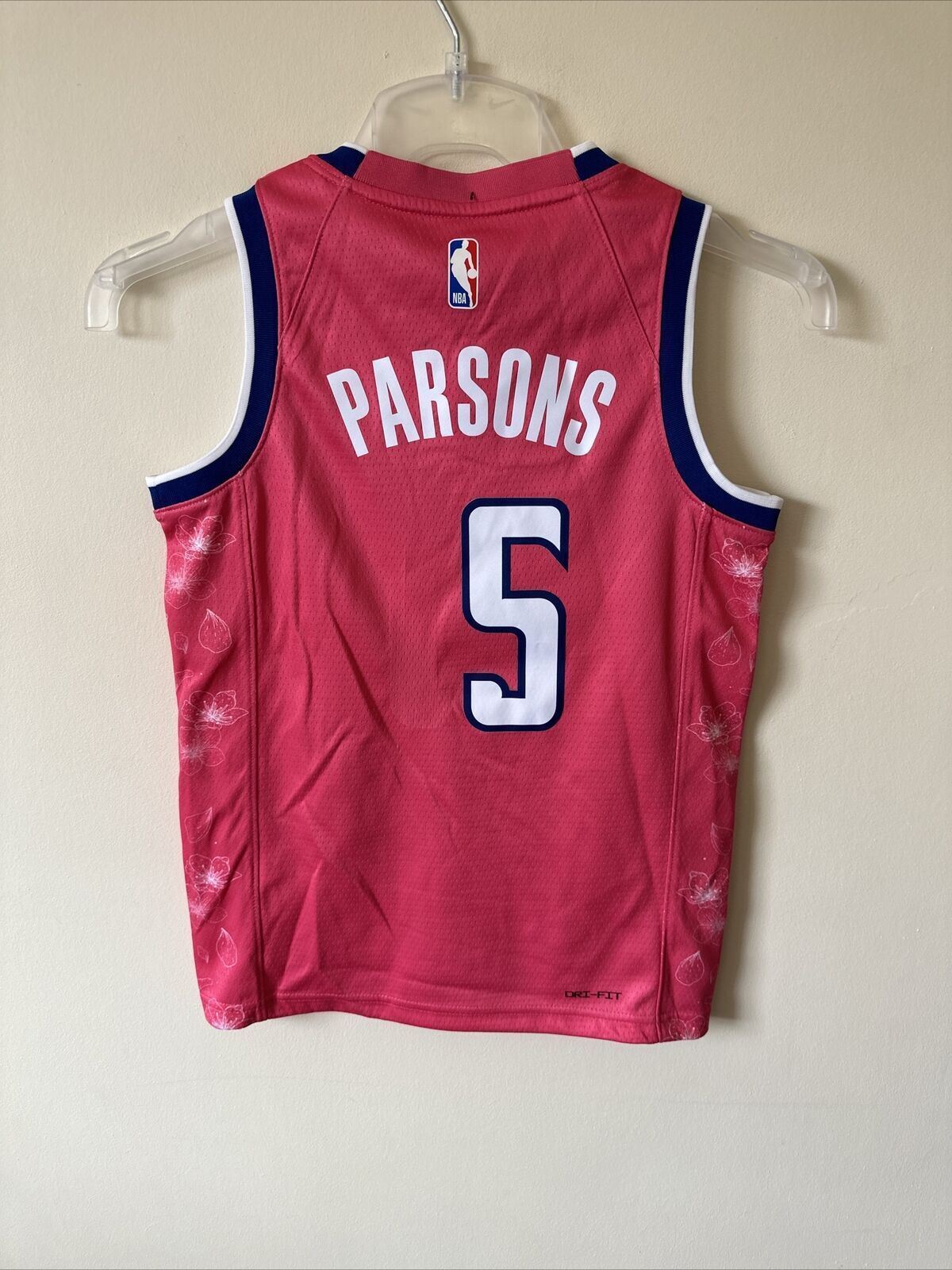 Nike NBA Washington Wizards City Edition Jersey PARSONS 15 Youth 8-10 Years *DF