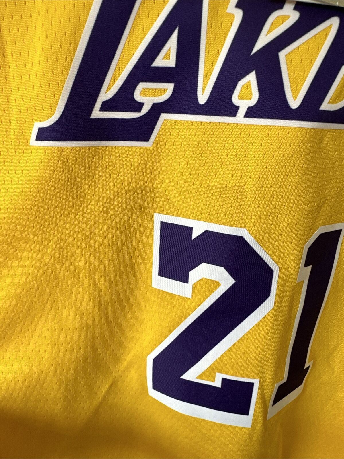 Nike NBA LA Lakers Swingman Jersey CHAIMA 21 Basketball Youth 12-13 Years *DF