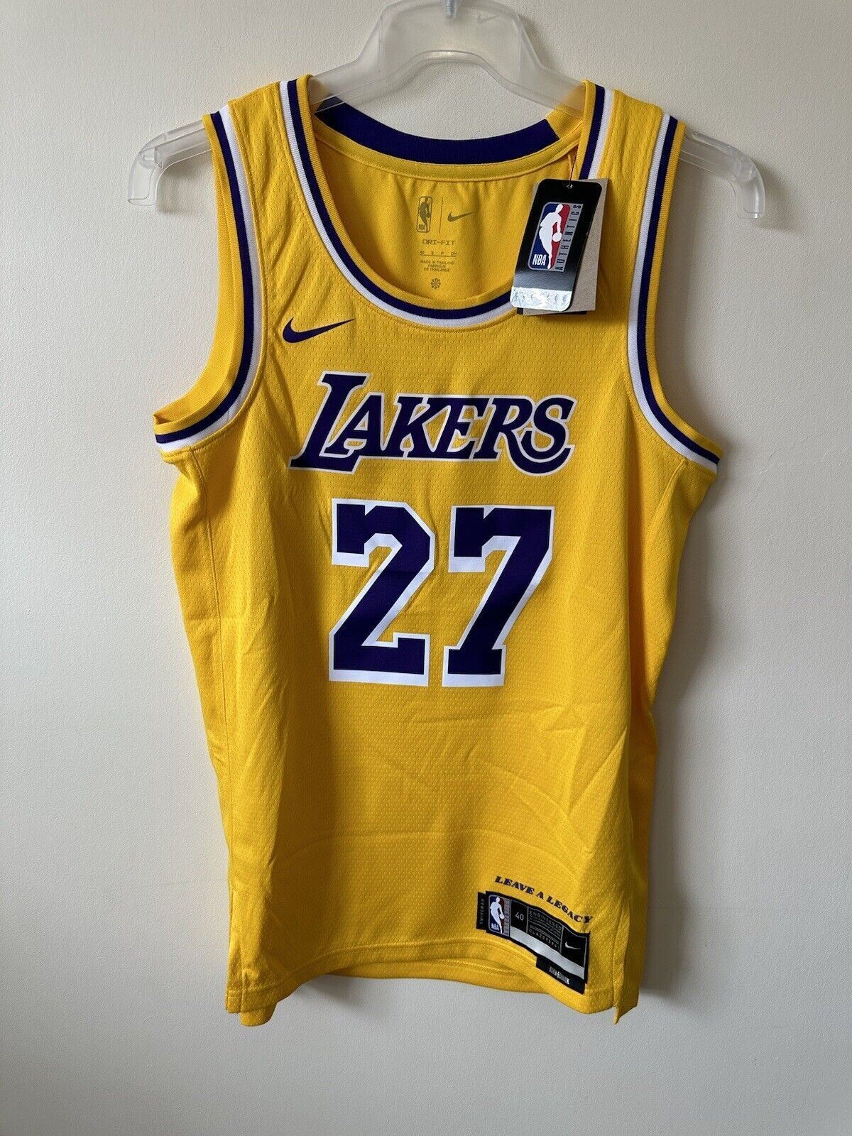 Nike NBA LA Lakers Icon Edition Jersey JOAKIM 27 Basketball Men’s Small