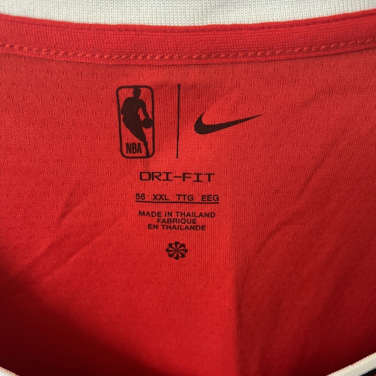 Nike NBA Chicago Bulls Icon Edition Jersey OFFMAN #18 Mens XXL