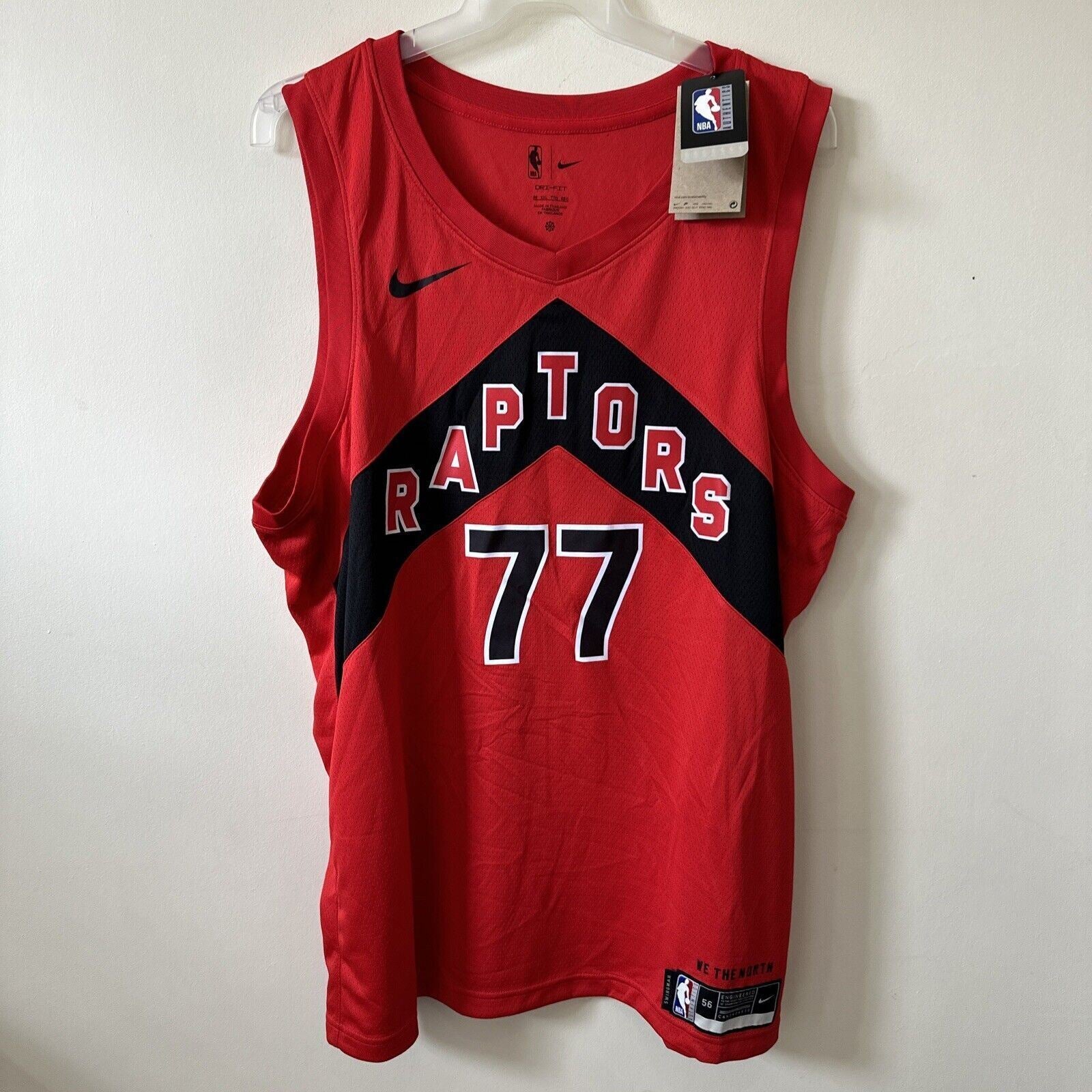 Nike NBA Toronto Raptors Swingman Edition Jersey FAED 77 Basketball Men’s XXL