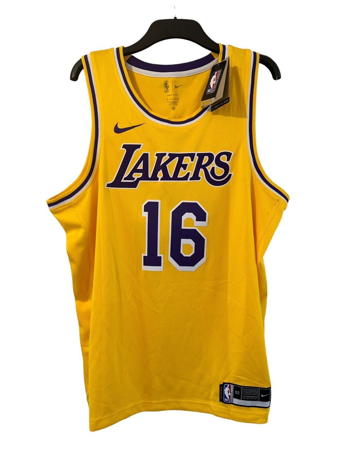 Nike NBA LA Lakers Swingman Edition Jersey LEO 16  Men’s XL *DF*