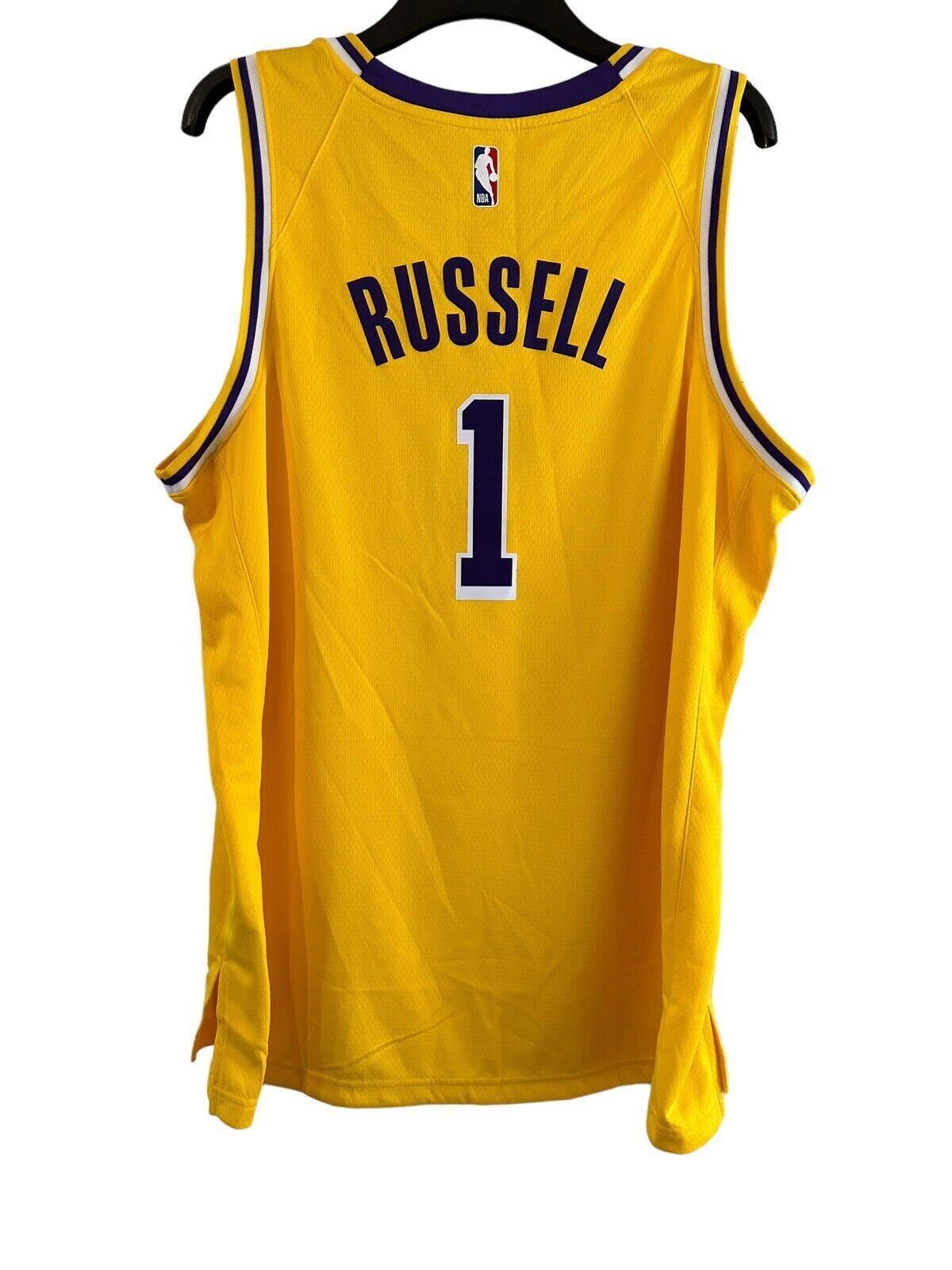 Nike NBA LA Lakers Icon Edition Jersey RUSSELL 1 Men’s XL *DF*