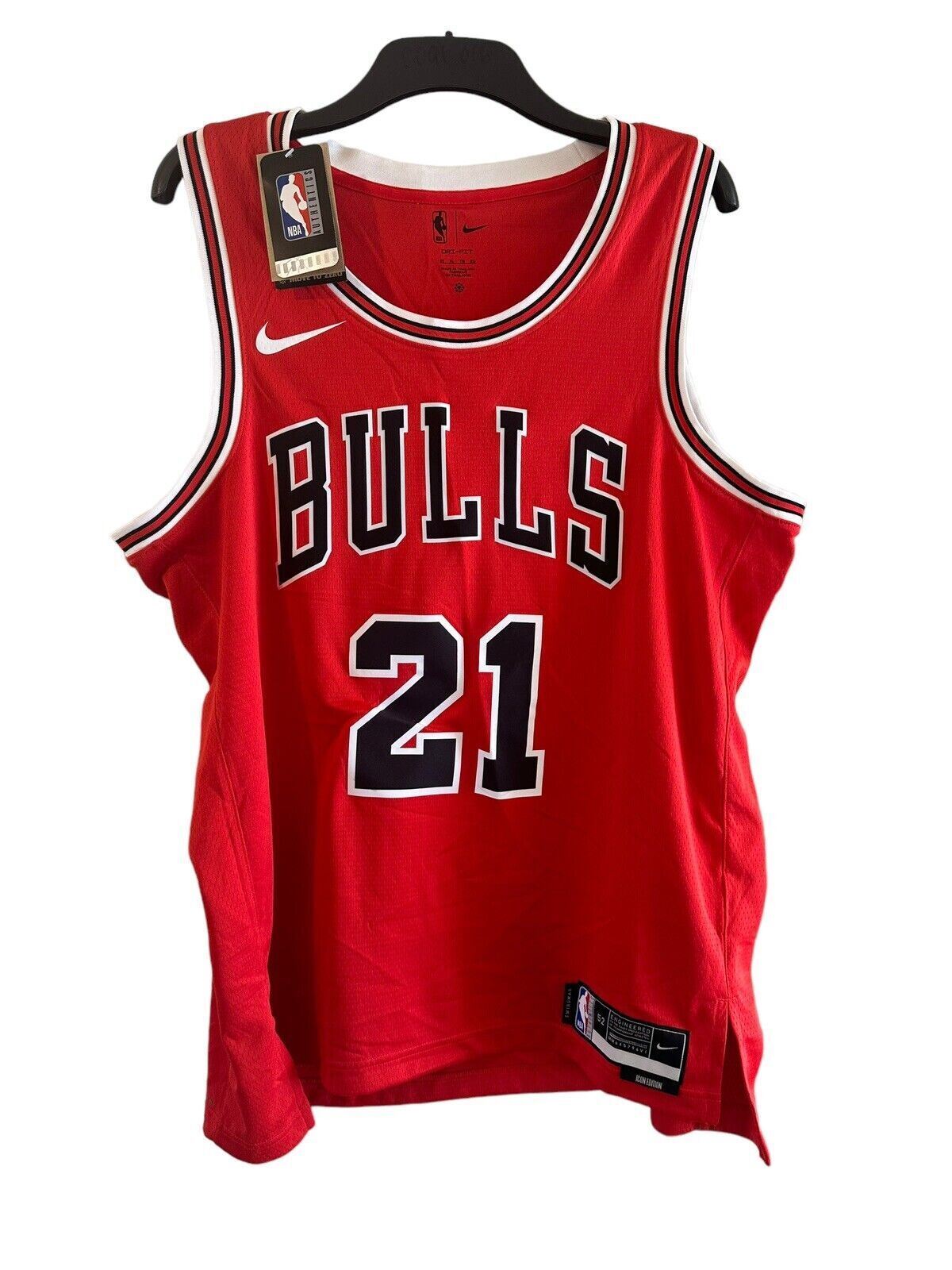 Nike NBA Chicago Bulls Icon Edition Jersey Basketball Mens XL *DF*