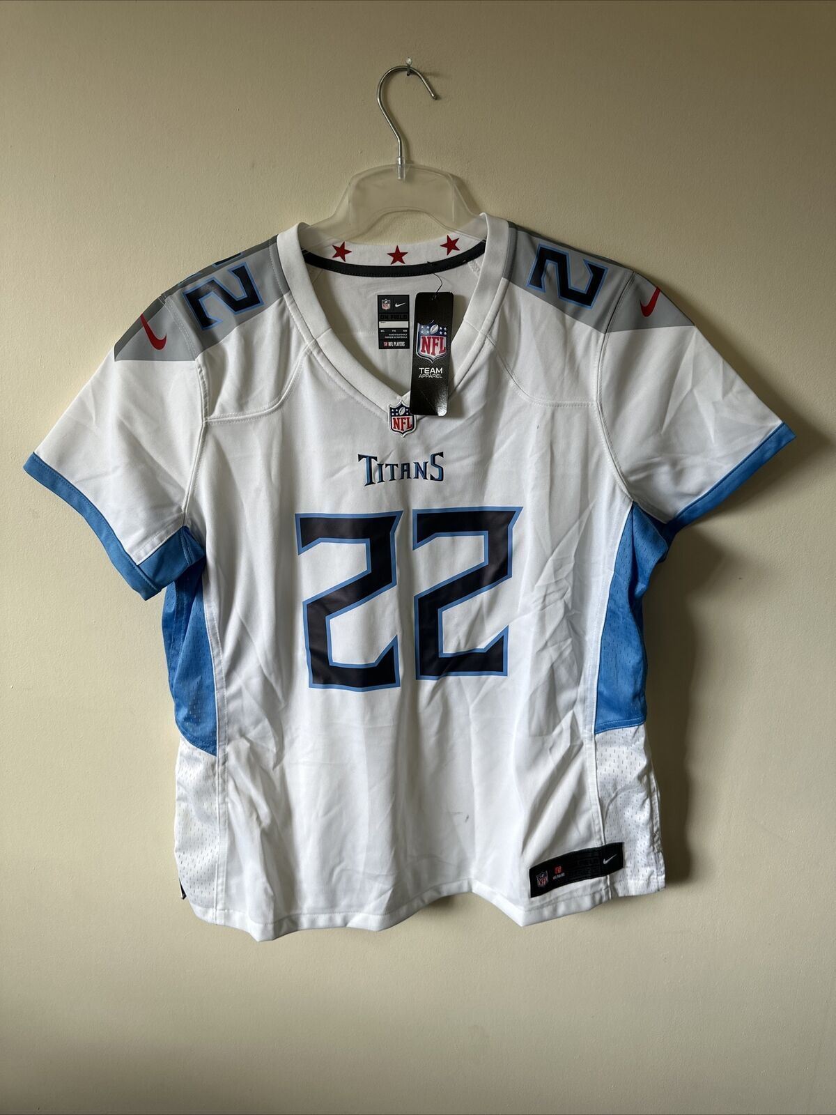 Nike NFL Tennesse Titans Road Game Jersey HENRY 22 Women’s Size 2XL