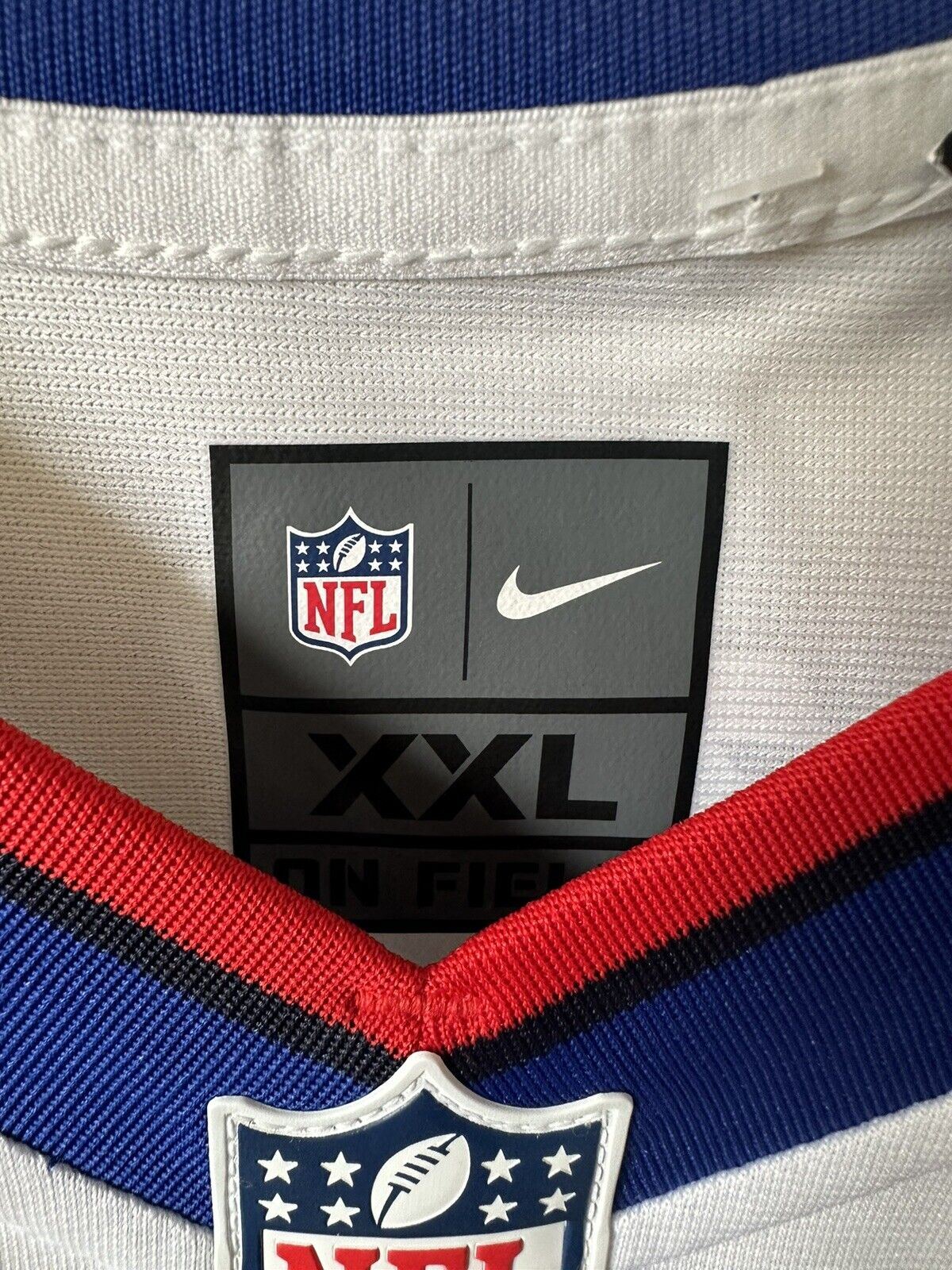Nike NFL Buffalo Bills Road Game Jersey BEASLEY Mens Size 2XL