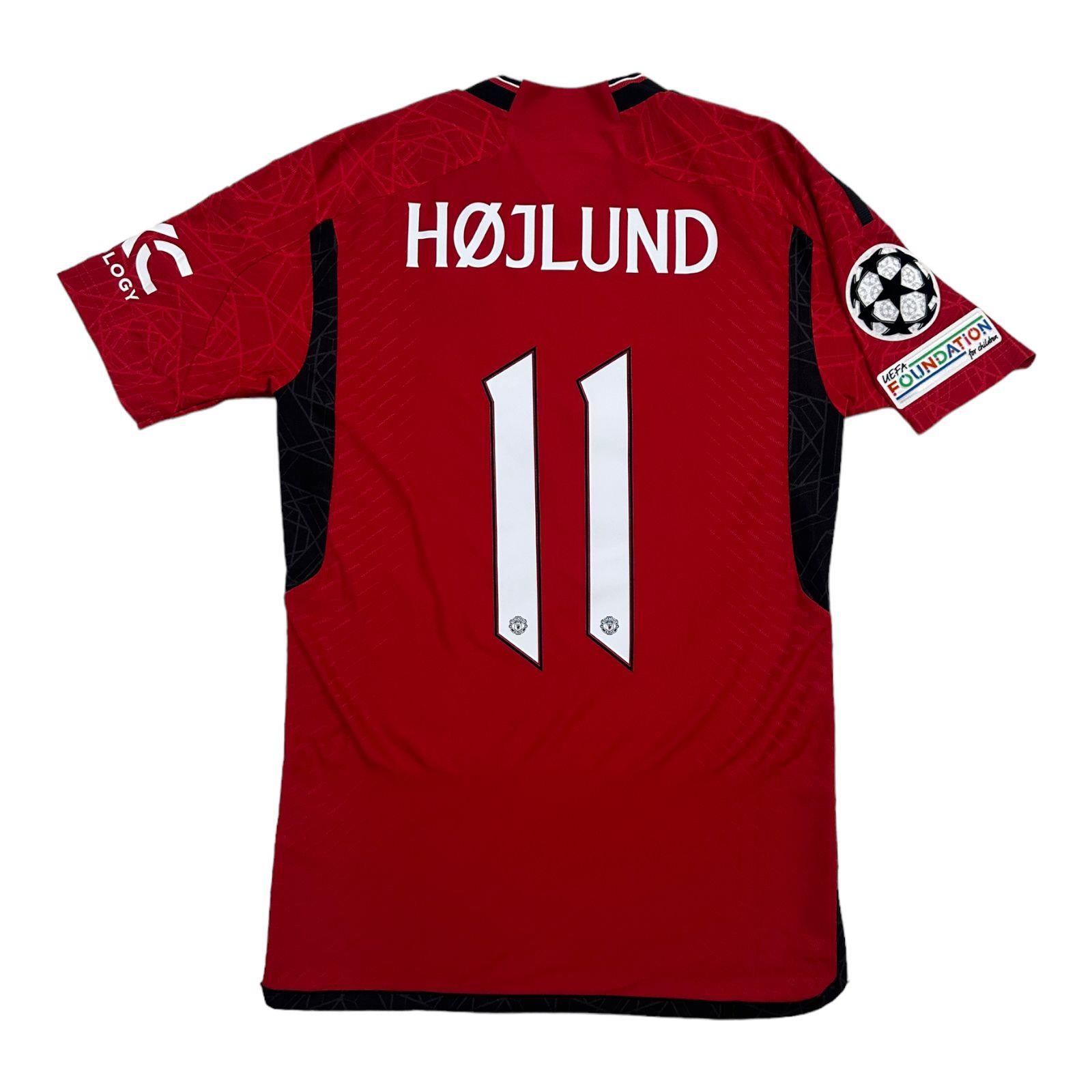 Adidas Manchester United Home Shirt 2023/24 Authentic Pro UCL HOJLUND XS