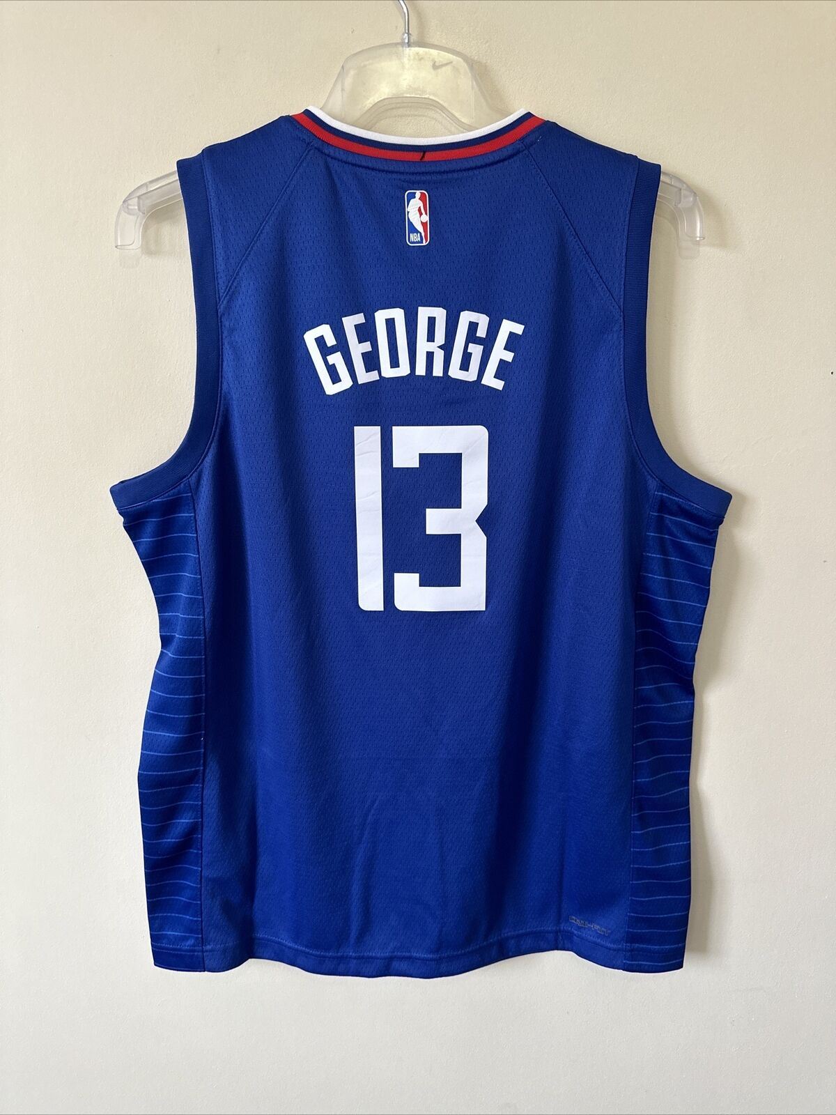 Nike NBA LA Clippers Icon Edition Jersey George Basketball Junior Size XL
