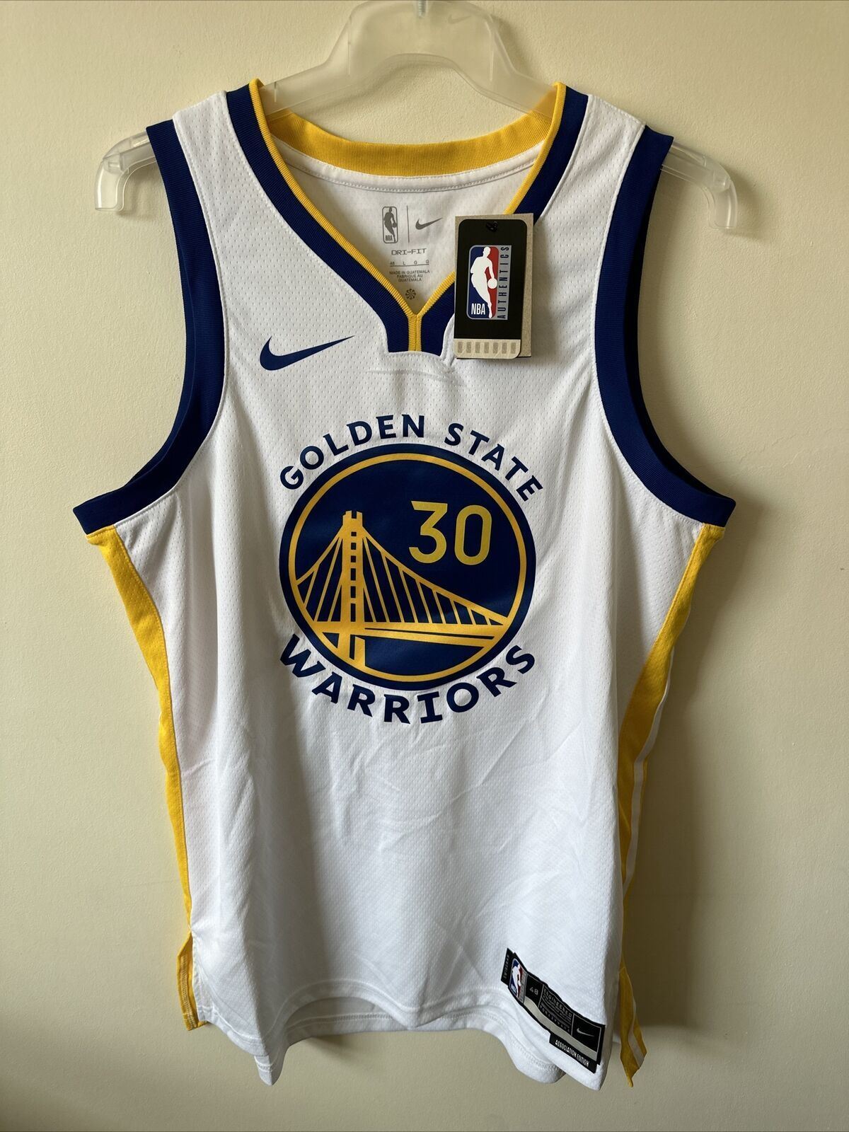 Nike NBA Golden State Warriors Association Edition Jersey CURRY 30 Men’s L *DF