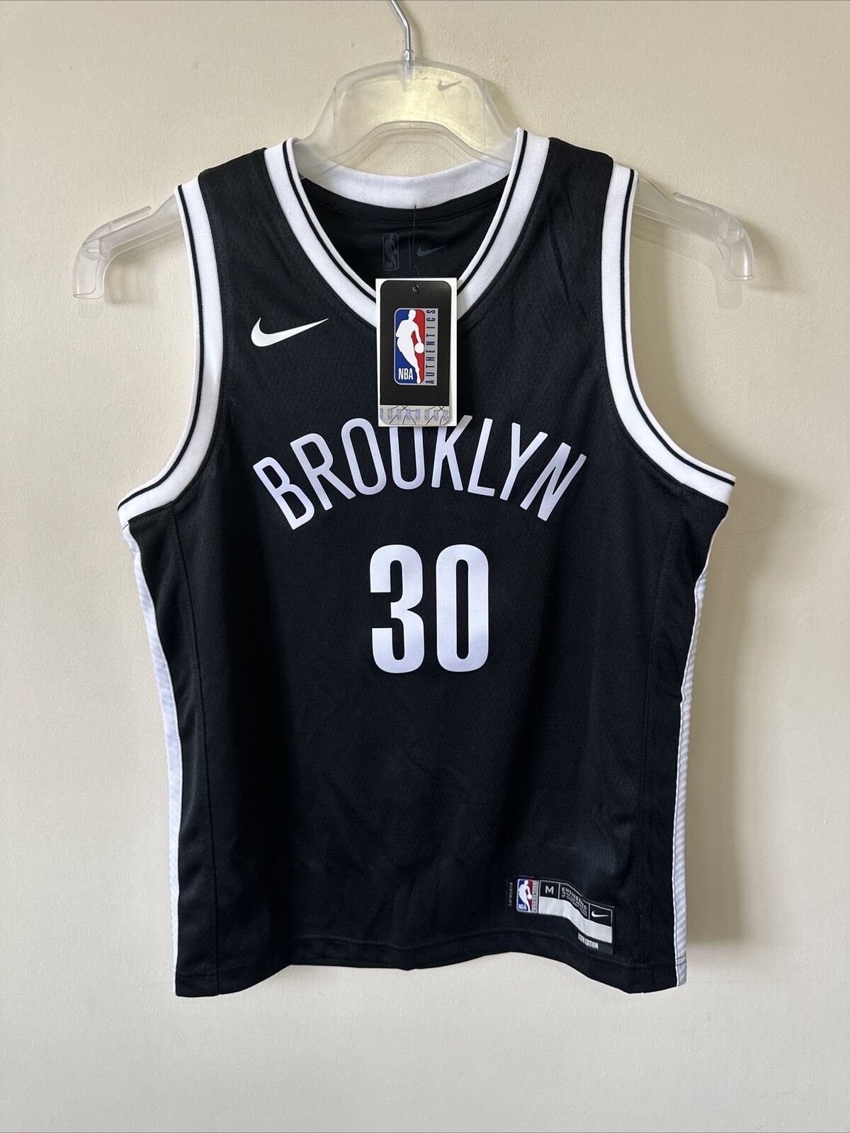 Nike NBA Brooklyn Nets Icon Edition Jersey CURRY Junior Size Medium