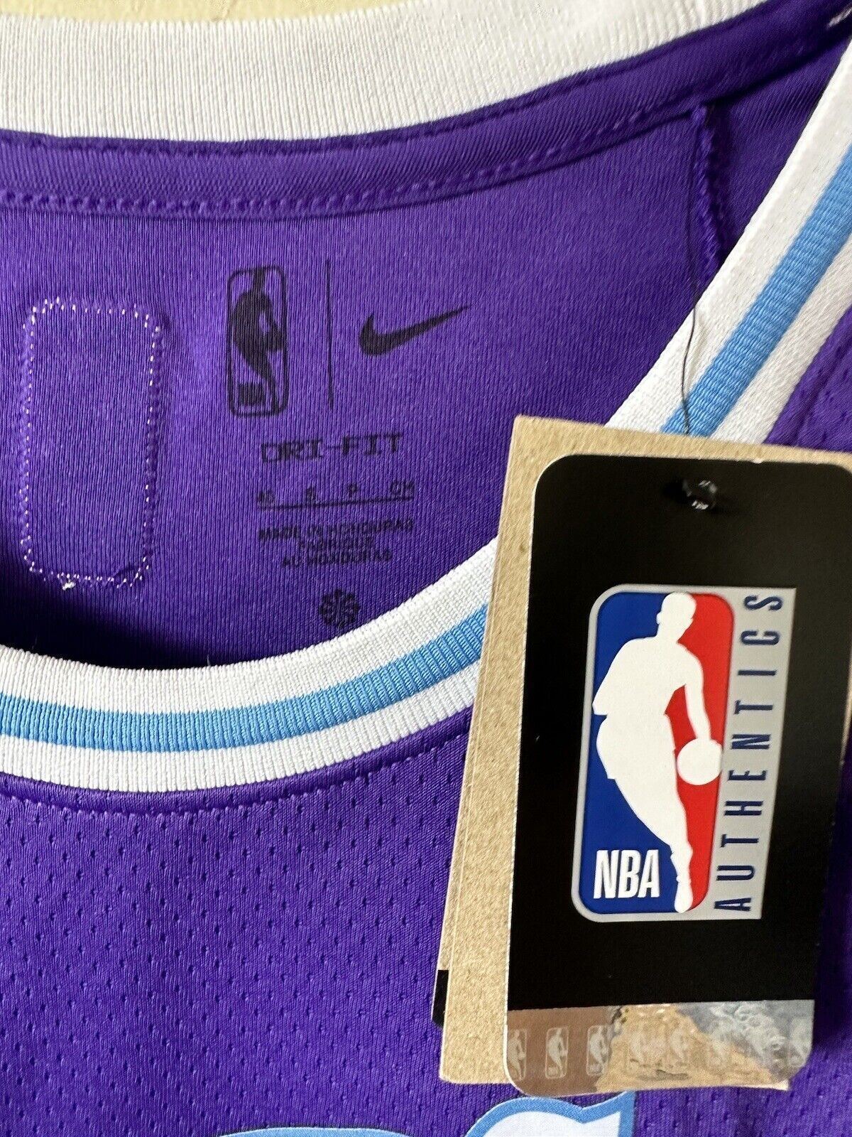 Nike NBA LA Lakers City Edition 75th Anniversary Jersey JAMES 6 Men’s Small
