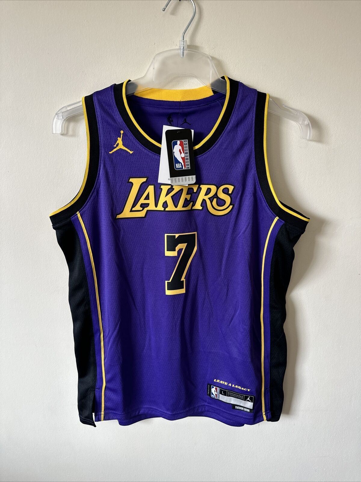 Nike NBA LA Lakers Statement Edition Jersey MOHAMED 7 Youth 12-13 Years