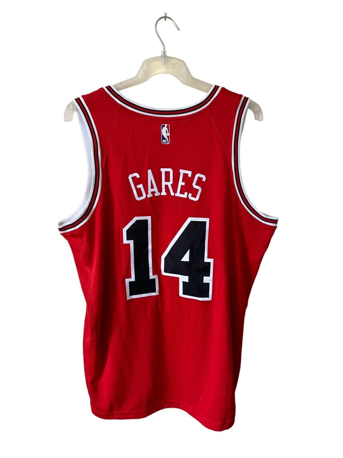 Nike NBA Chicago Bulls Icon Edition Jersey GARES 14 Basketball Mens XL