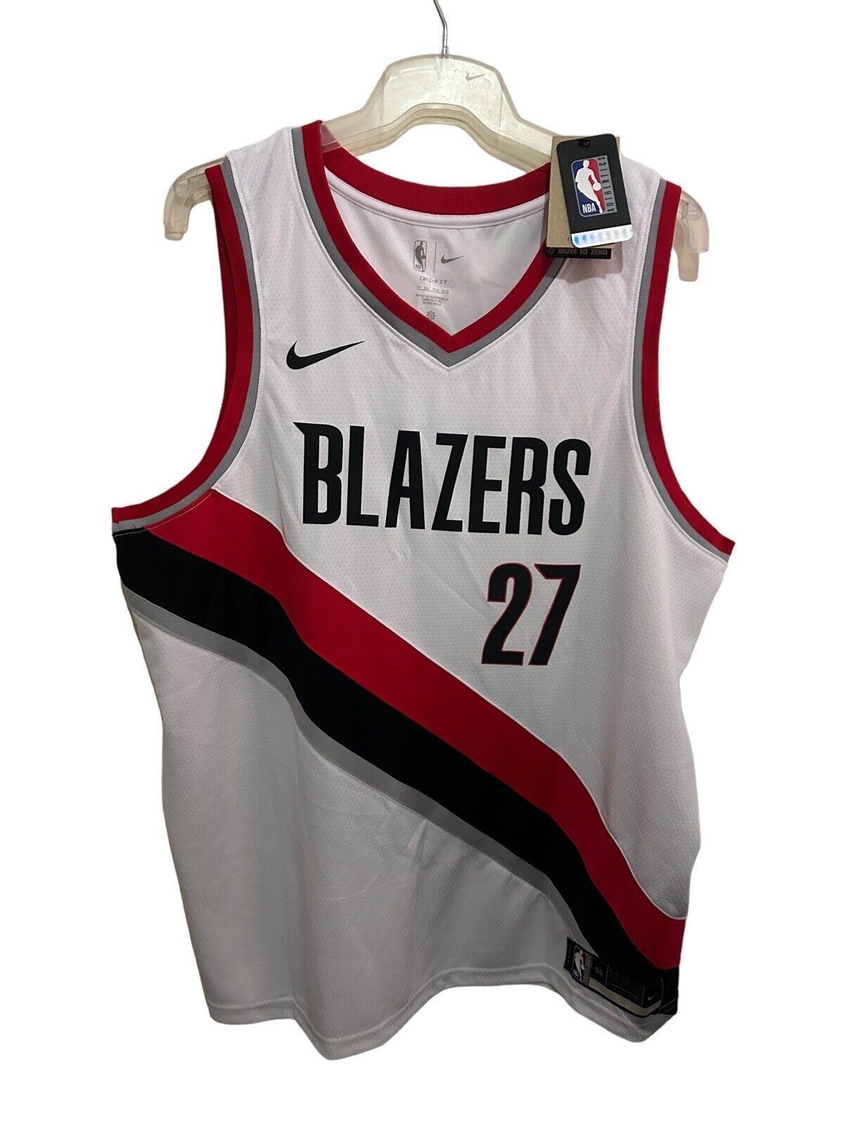 Nike NBA Portland Trail Blazers Association Edition Jersey NURKIC Men’s 2XL