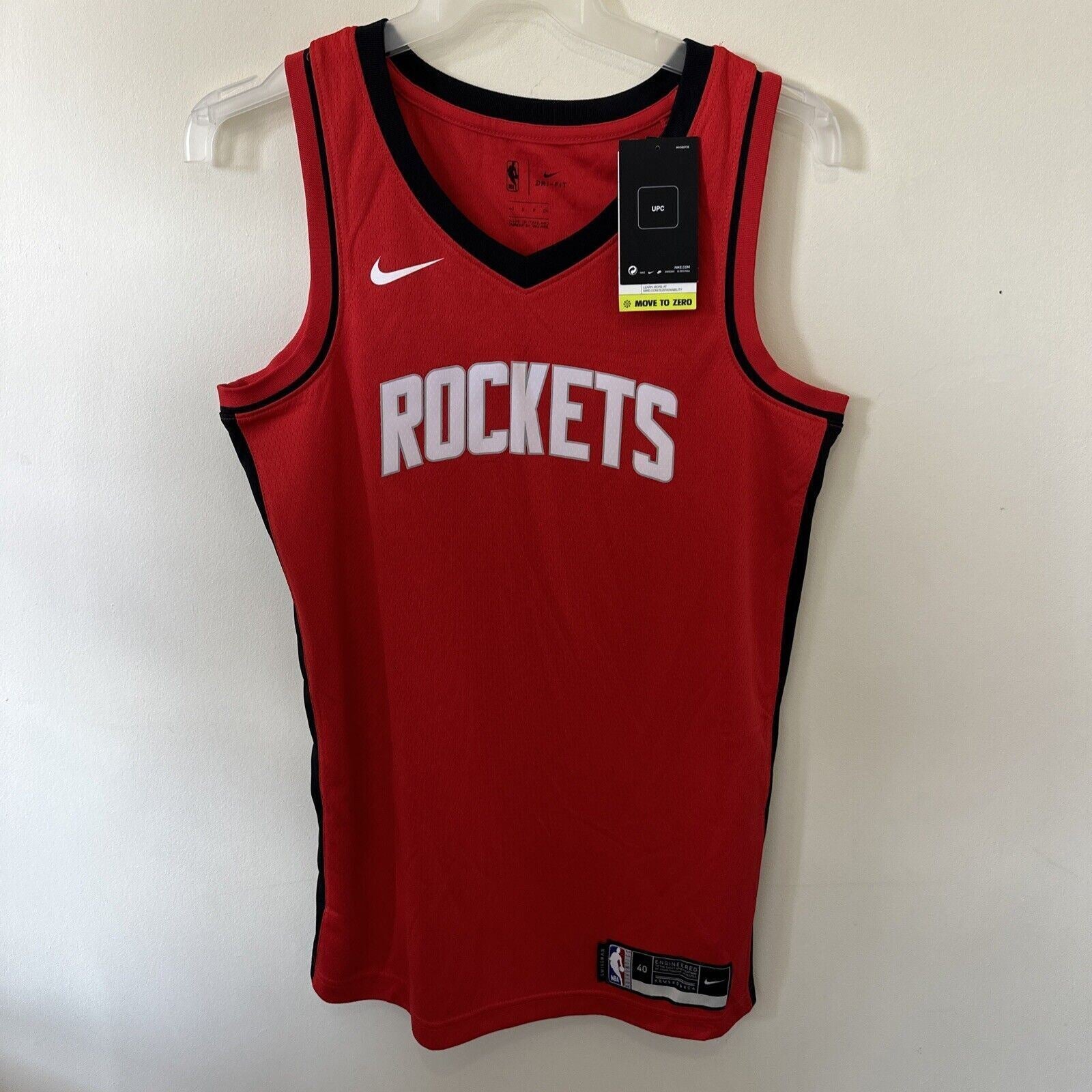 Nike NBA Houston Rockets Swingman Edition Jersey GREEN 0 Men’s Small
