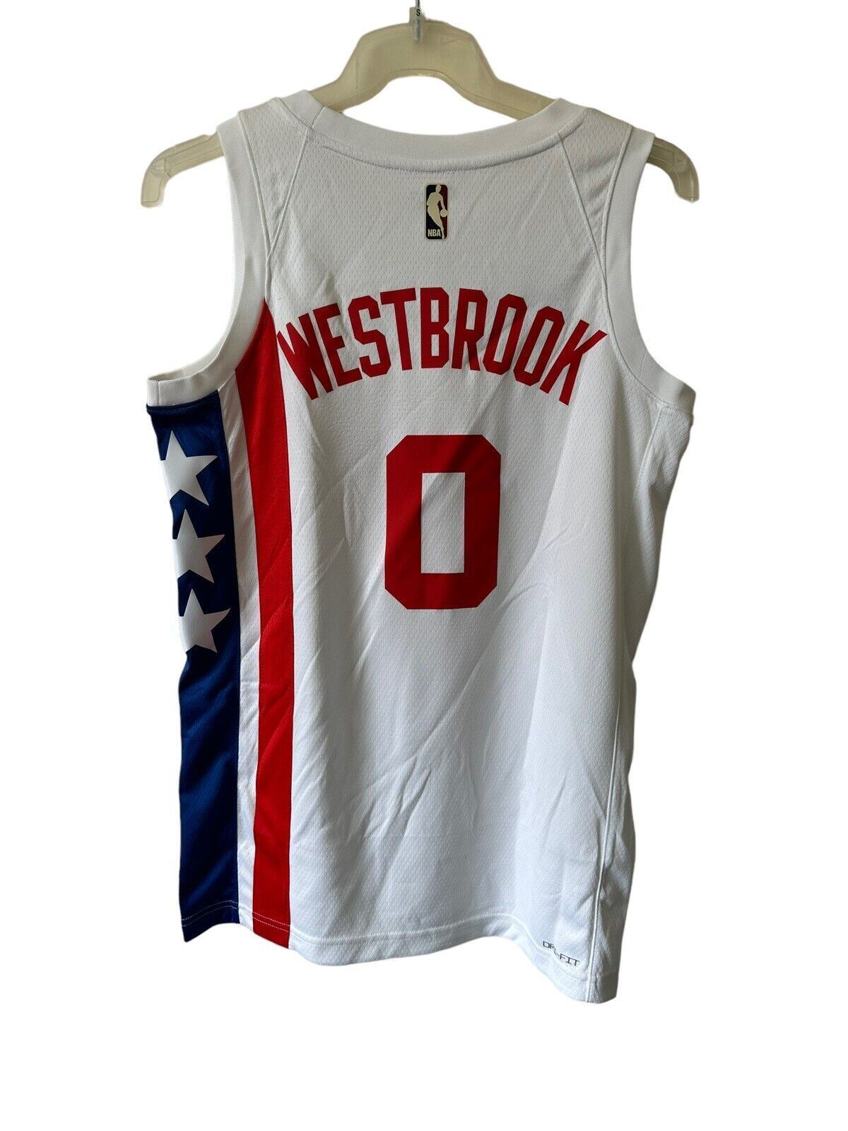 Nike NBA Brooklyn Nets Classic Edition Jersey WESTBROOK 0 Basketball Mens Small