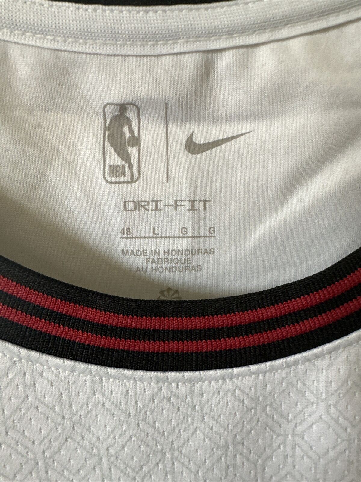 Nike NBA Chicago Bulls City Edition Jersey LAVINE Mens Large