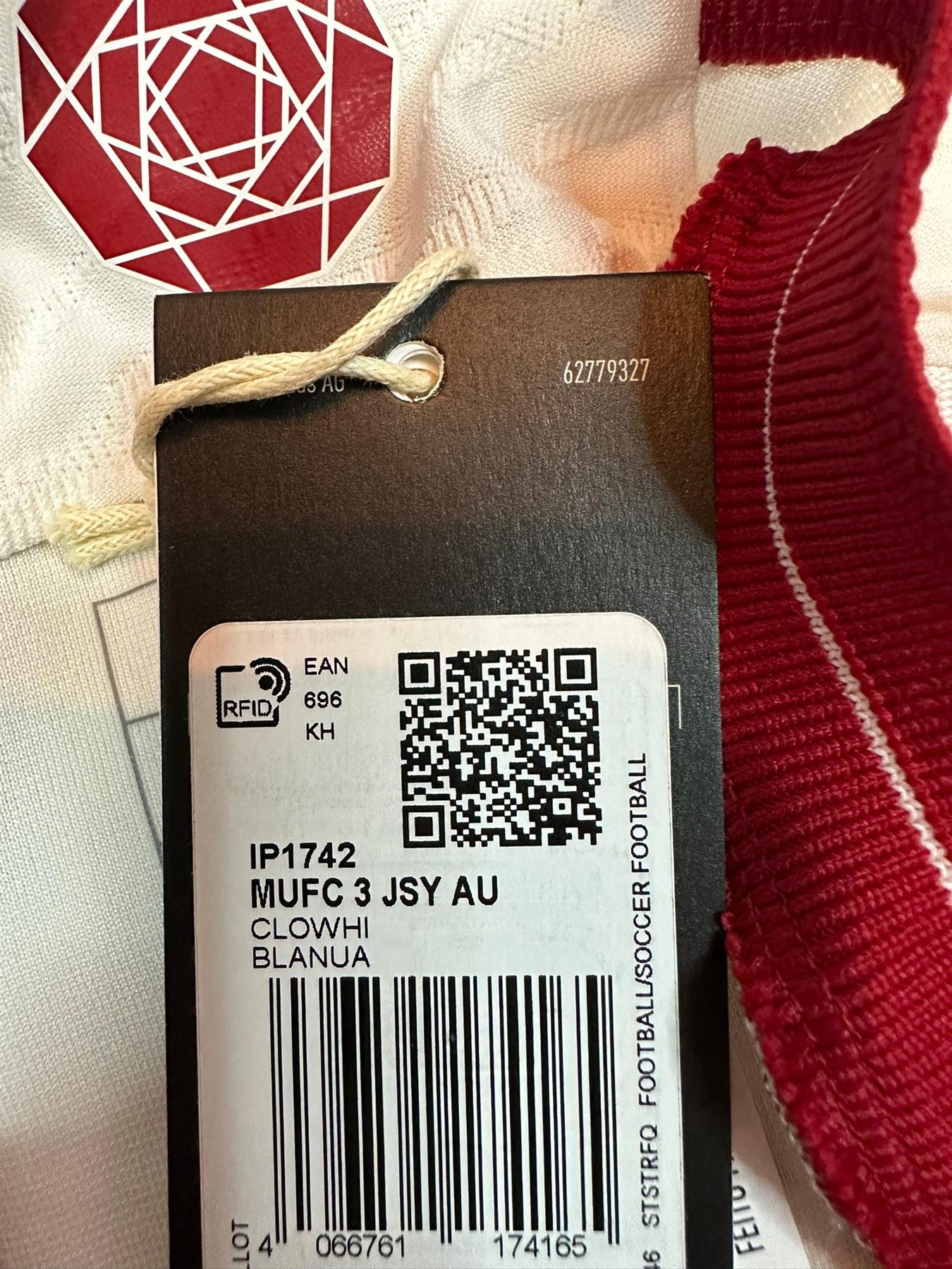 Adidas Manchester United Third Shirt 2023/24 Authentic Pro UCL HOJLUND Medium