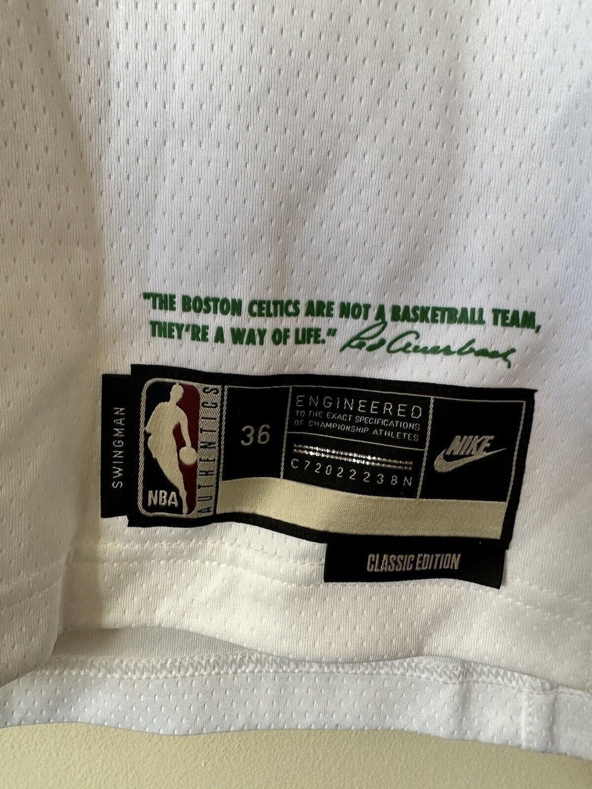 Nike NBA Boston Celtics Swingman Jersey TATUM 0 Basketball Mens XS *DF*