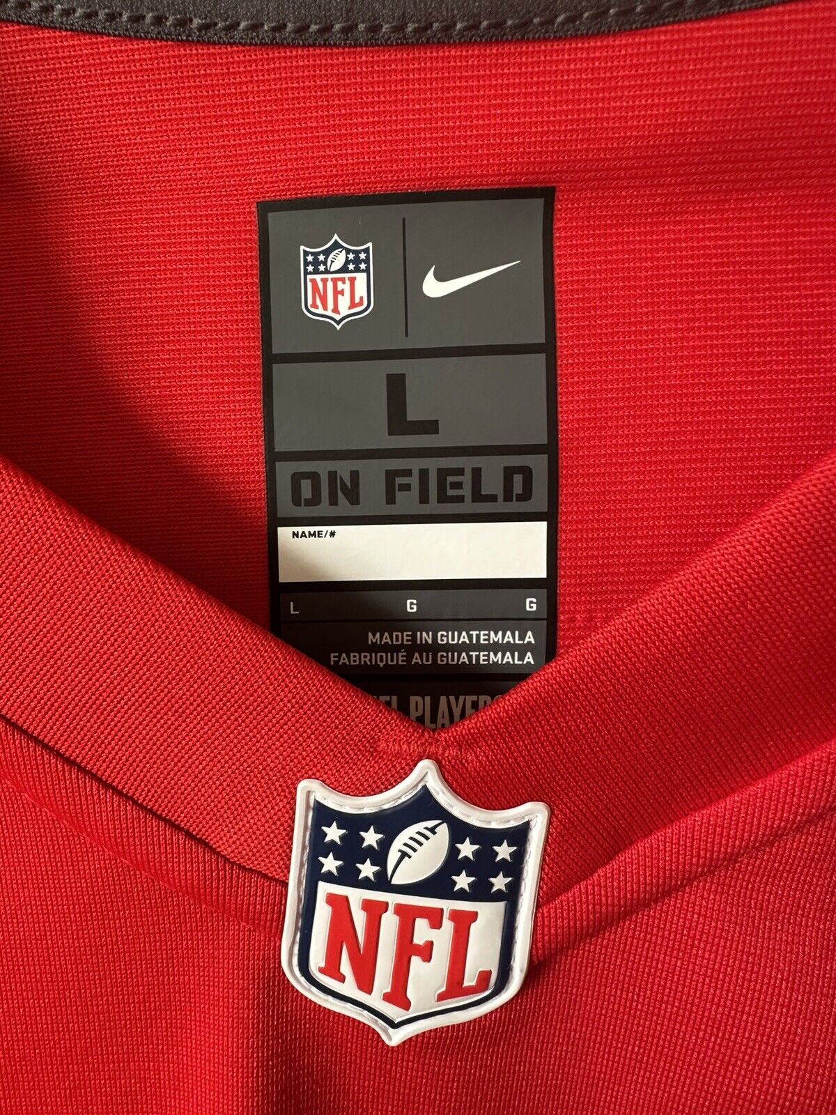 Nike NFL New England Patriots Game Jersey JONES Mens Size Large