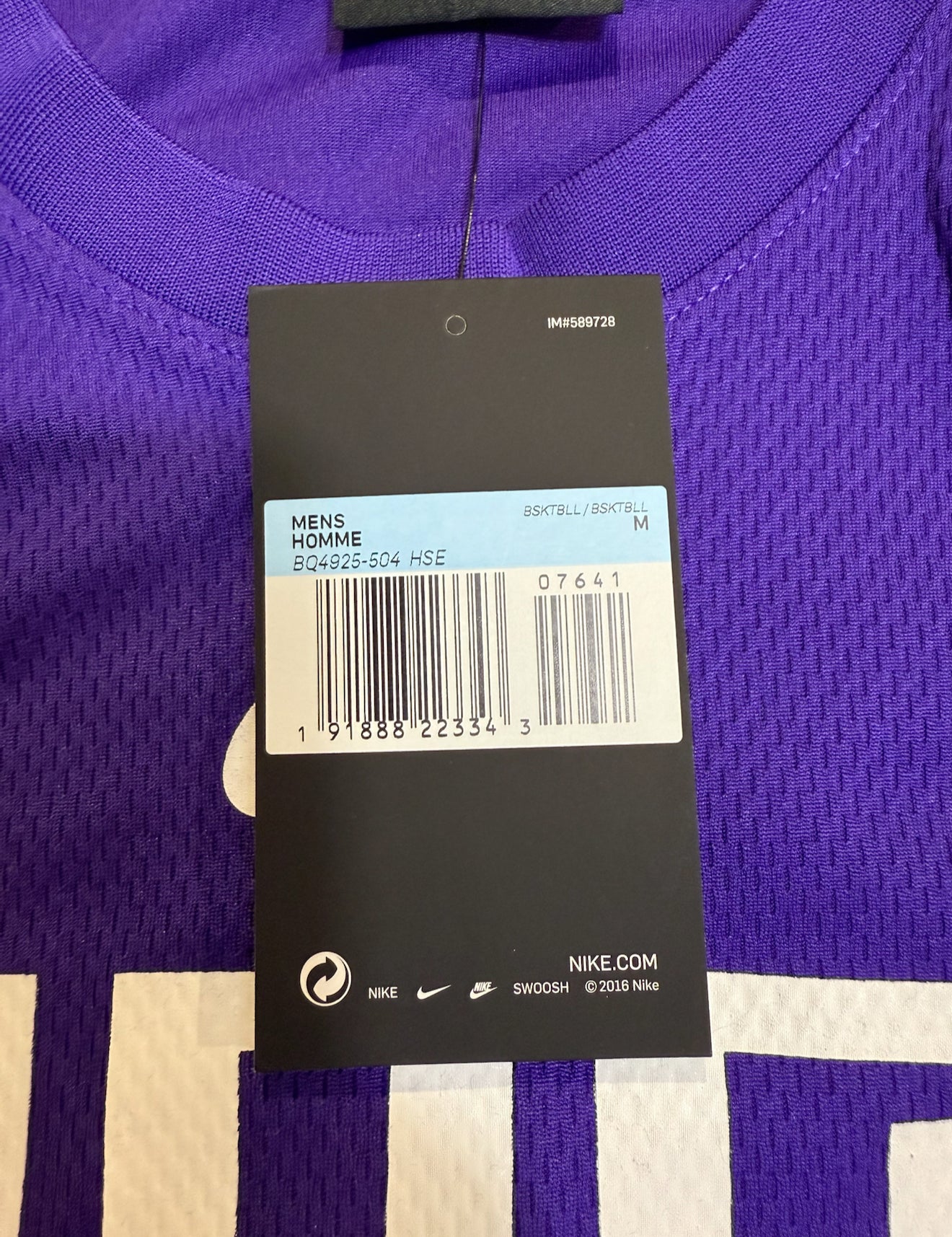 Sacremento Kings Nike NBA Practice Tank