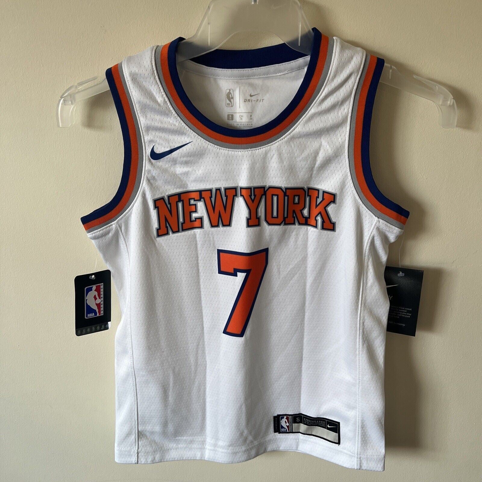 Nike NBA New York Knicks Statement Edition Slamin Sam 7 Youth 8-10 Years