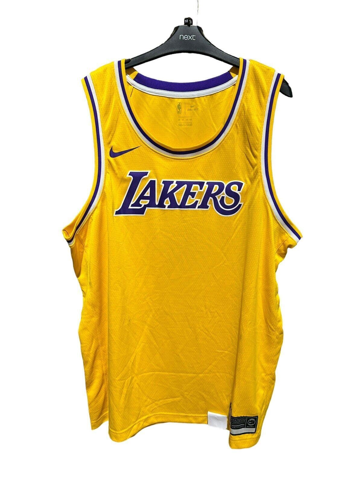 Nike NBA LA Lakers Swingman Edition Jersey Basketball Men’s 2XL *DF*