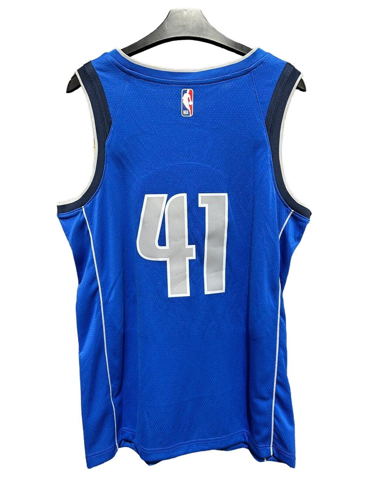 Nike NBA Dallas Mavericks Swingman Edition Jersey ‘41’ Mens Medium *DF*