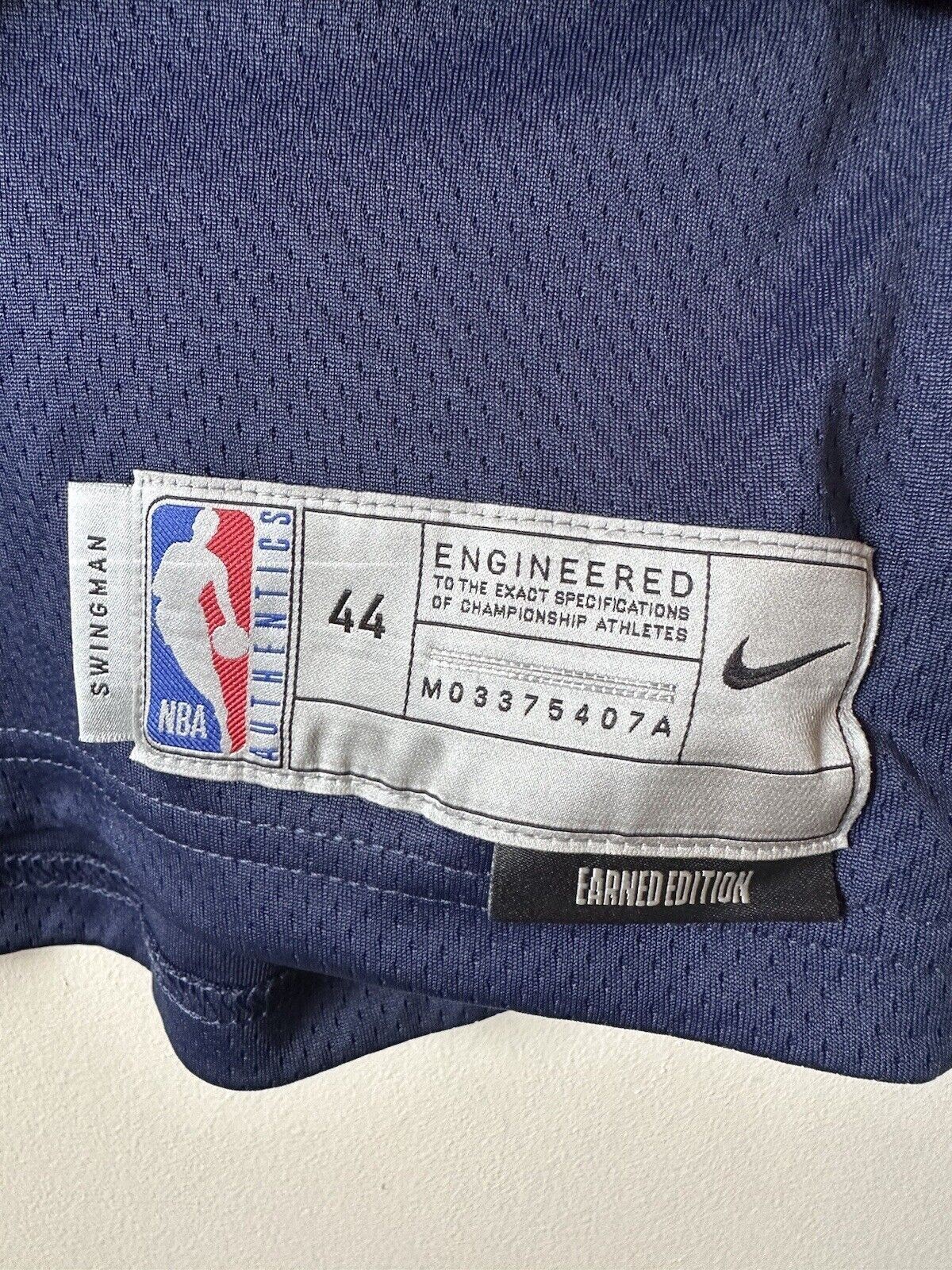 Nike NBA Dallas Mavericks Earned Edition Jersey GERMAN Men’s Size Medium