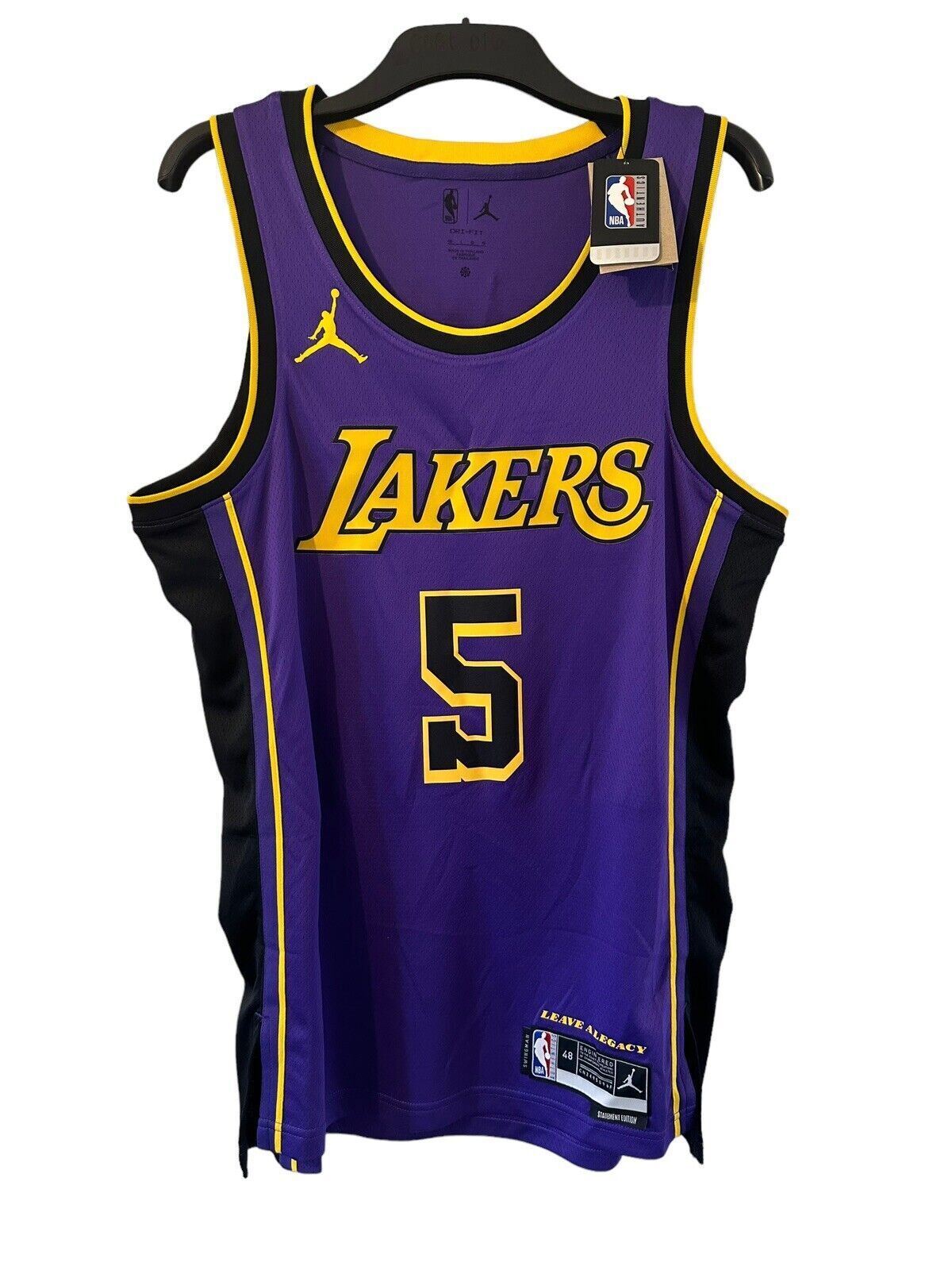 Nike Jordan NBA LA Lakers Statement Edition Jersey REAVES 15 Men’s Large *DF*