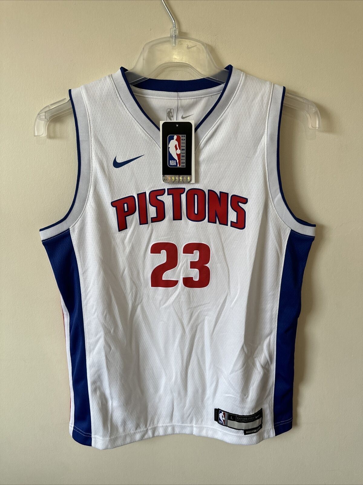 Nike NBA Detroit Pistons Association Edition Jersey Youth 12-13 Years
