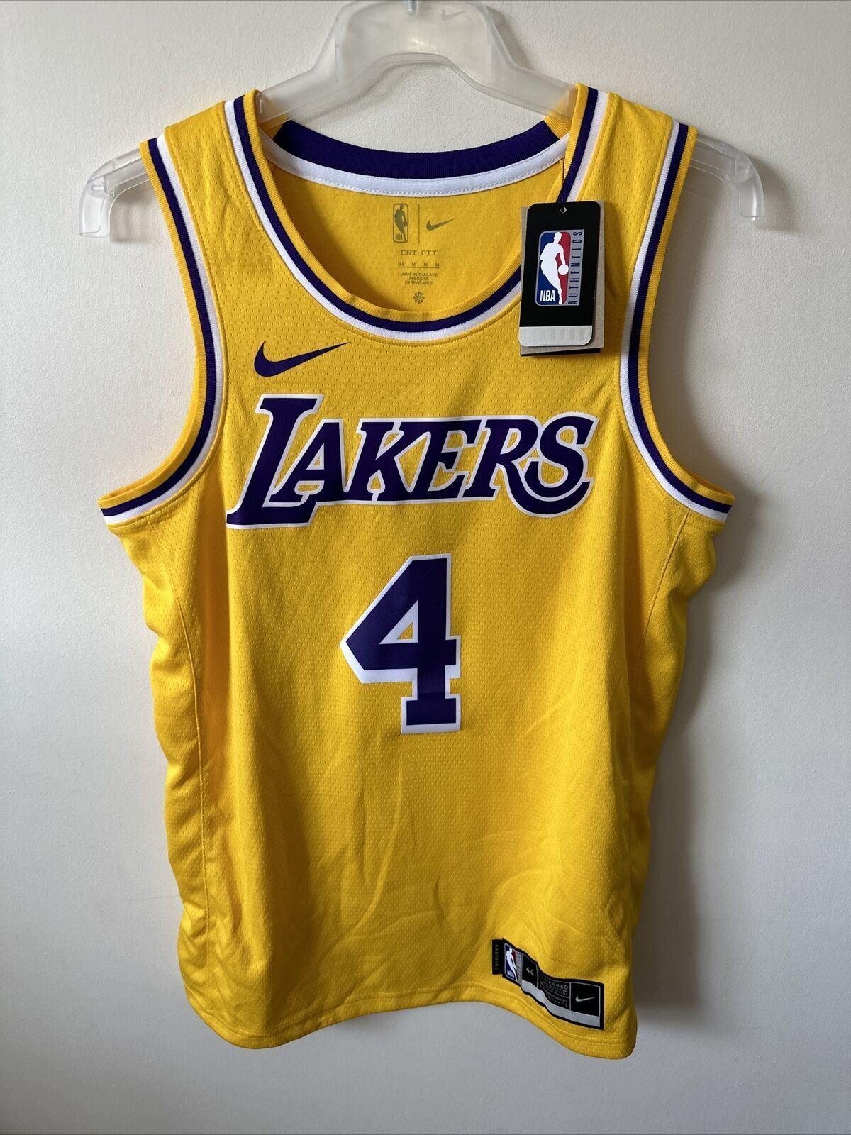 Nike NBA LA Lakers Icon Edition Jersey MRS AGUTOS 4 Basketball Men’s Medium