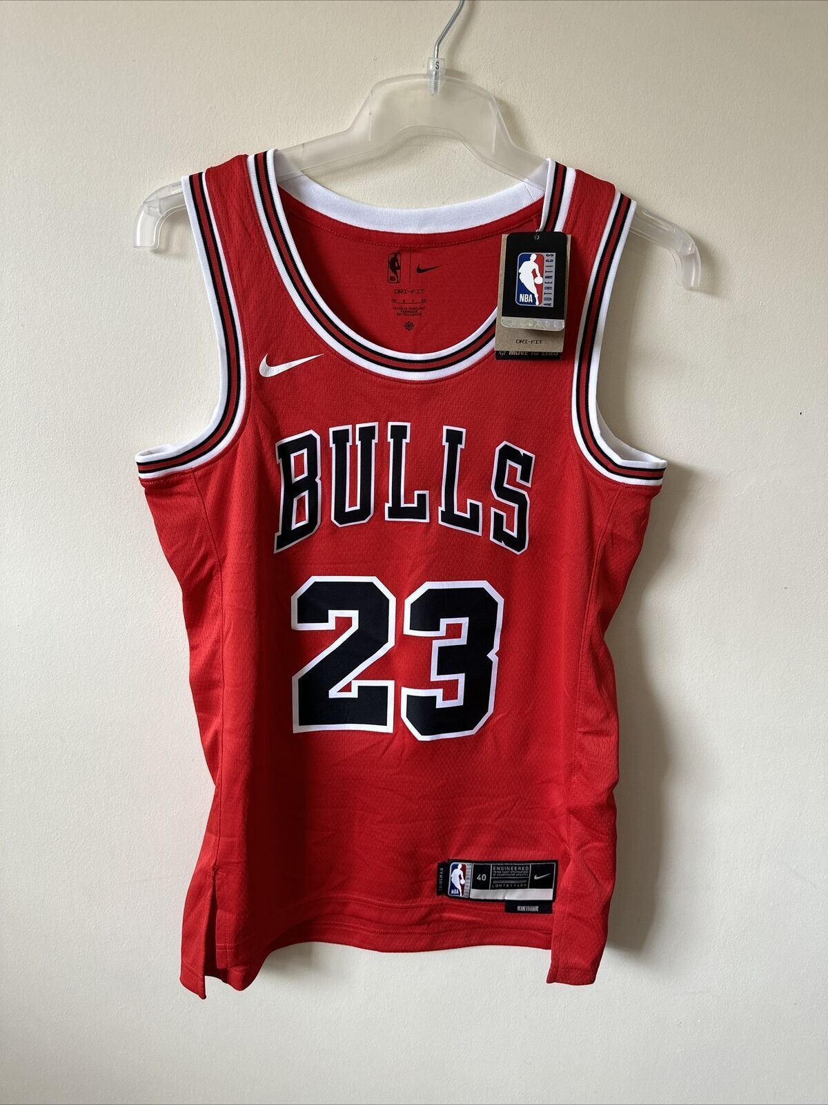 Nike NBA Chicago Bulls Icon Edition Jersey ALI 23 Basketball Mens Small
