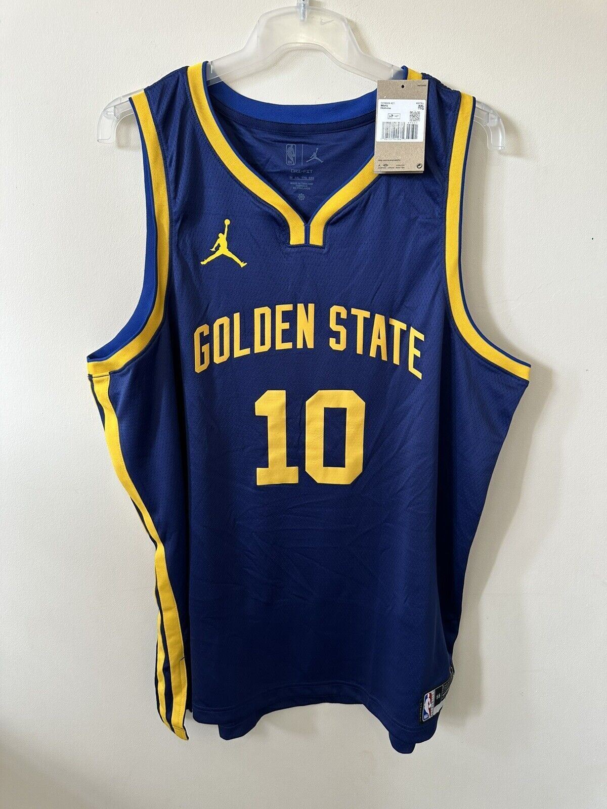 Nike Jordan NBA Golden State Warriors Statement Edition Jersey ADORJAN Men’s XXL
