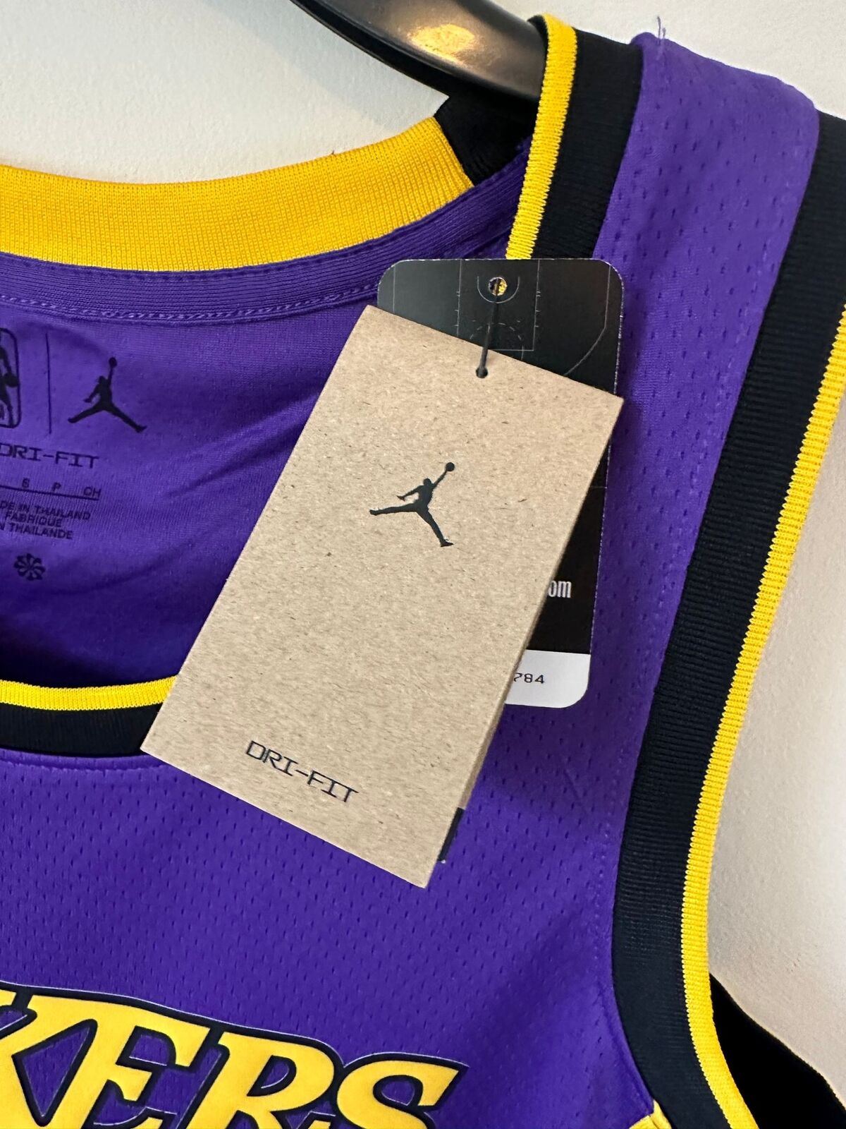 Nike NBA LA Lakers Basketball Jersey Statement Edition Mens Small