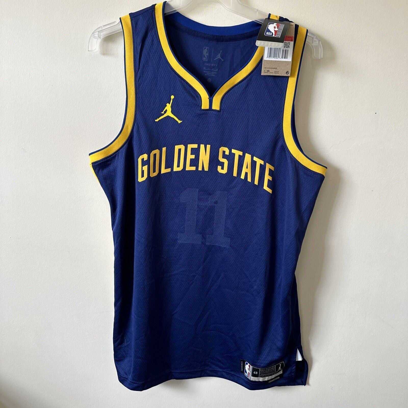 Nike Jordan NBA Golden State Warriors Statement Edition Jersey THOMPSON Large