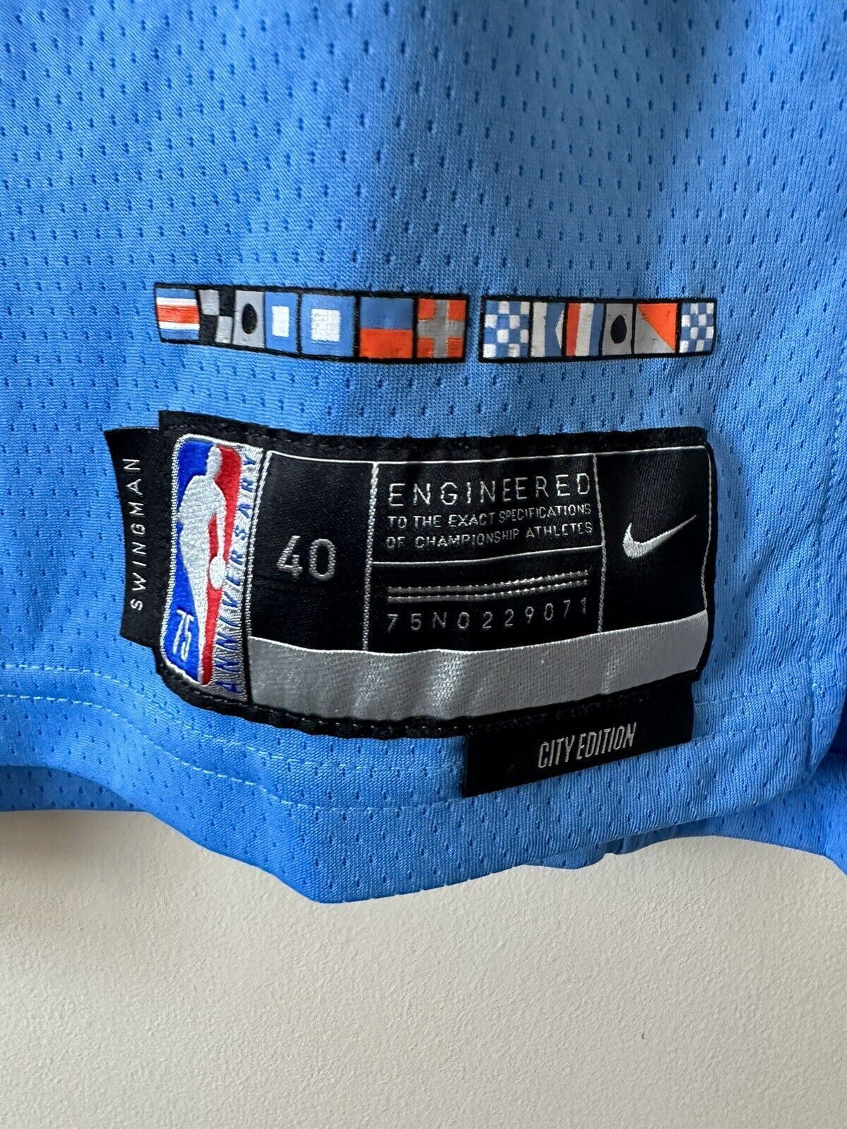 Nike NBA LA Clippers City Edition 75th Anniversary Jersey GEORGE 13 Mens Small