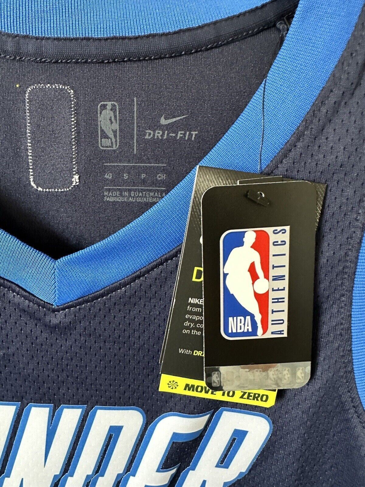 Nike NBA Oklahoma City Earned Edition Jersey #9 Mens Small