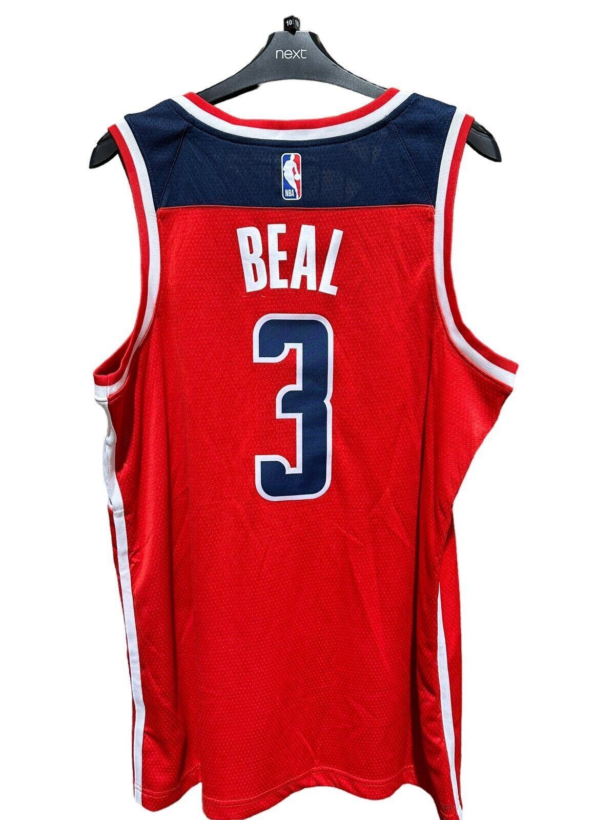 Nike NBA Washington Wizards Swingman Jersey BEAL 3 Basketball Mens Medium