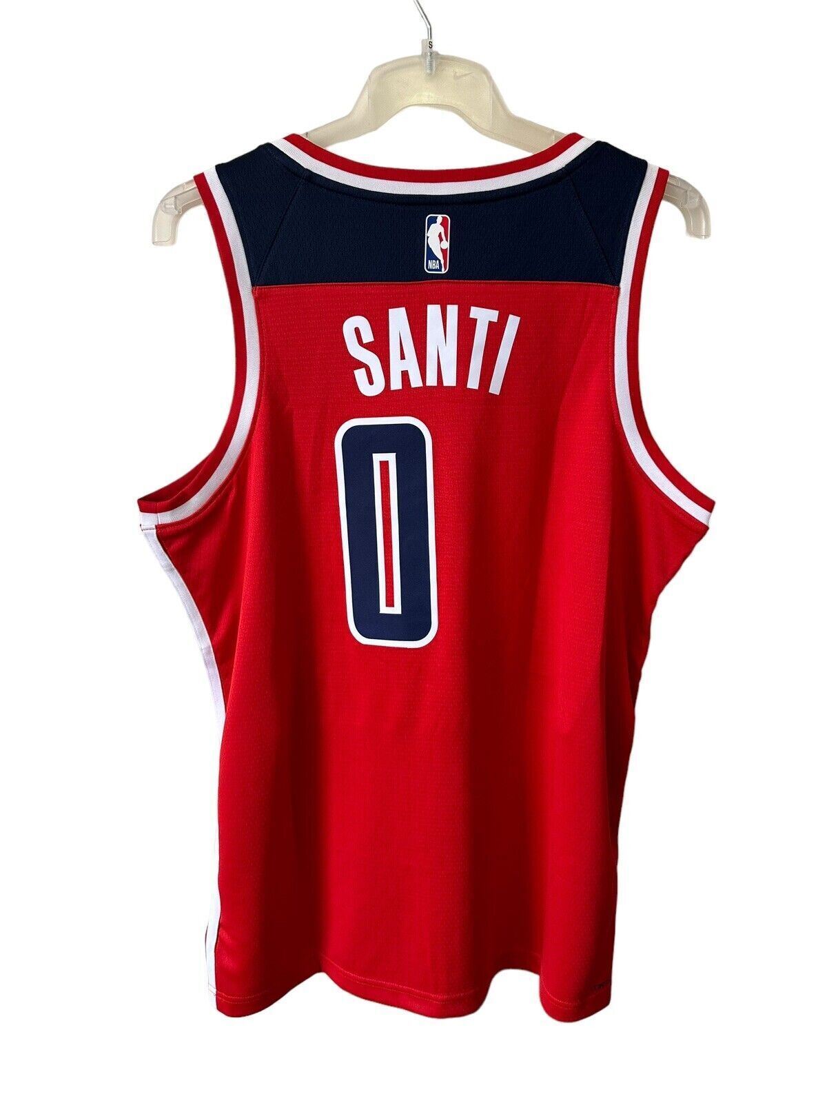 Nike NBA Washington Wizards Swingman Jersey SANTI 00 Basketball Mens Large