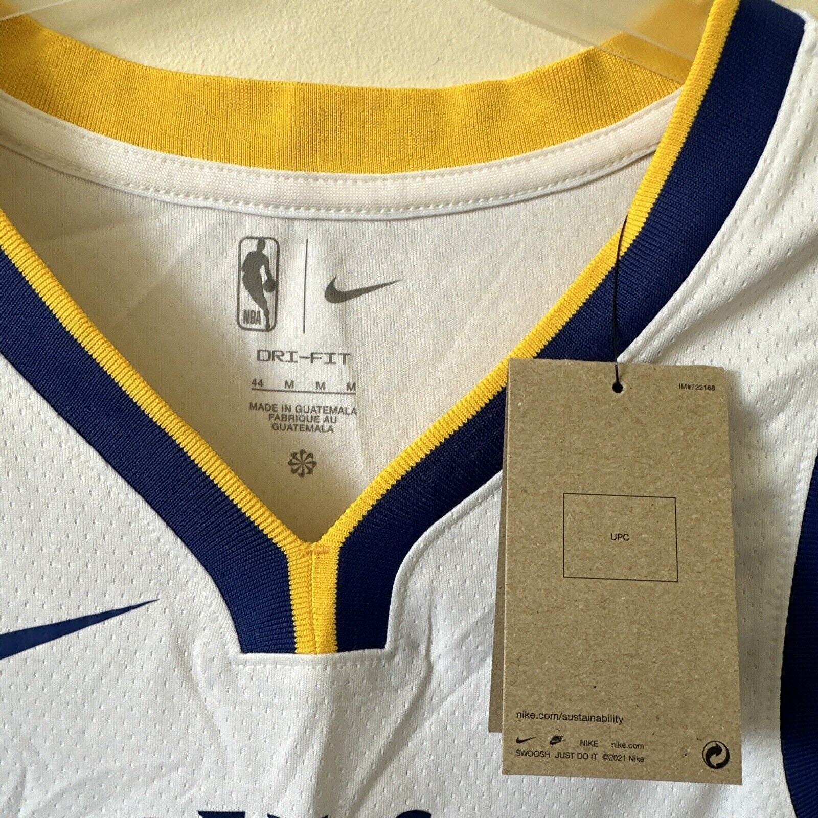 Nike NBA Golden State Warriors Association Edition Jersey GOLDY 12 Men’s Medium